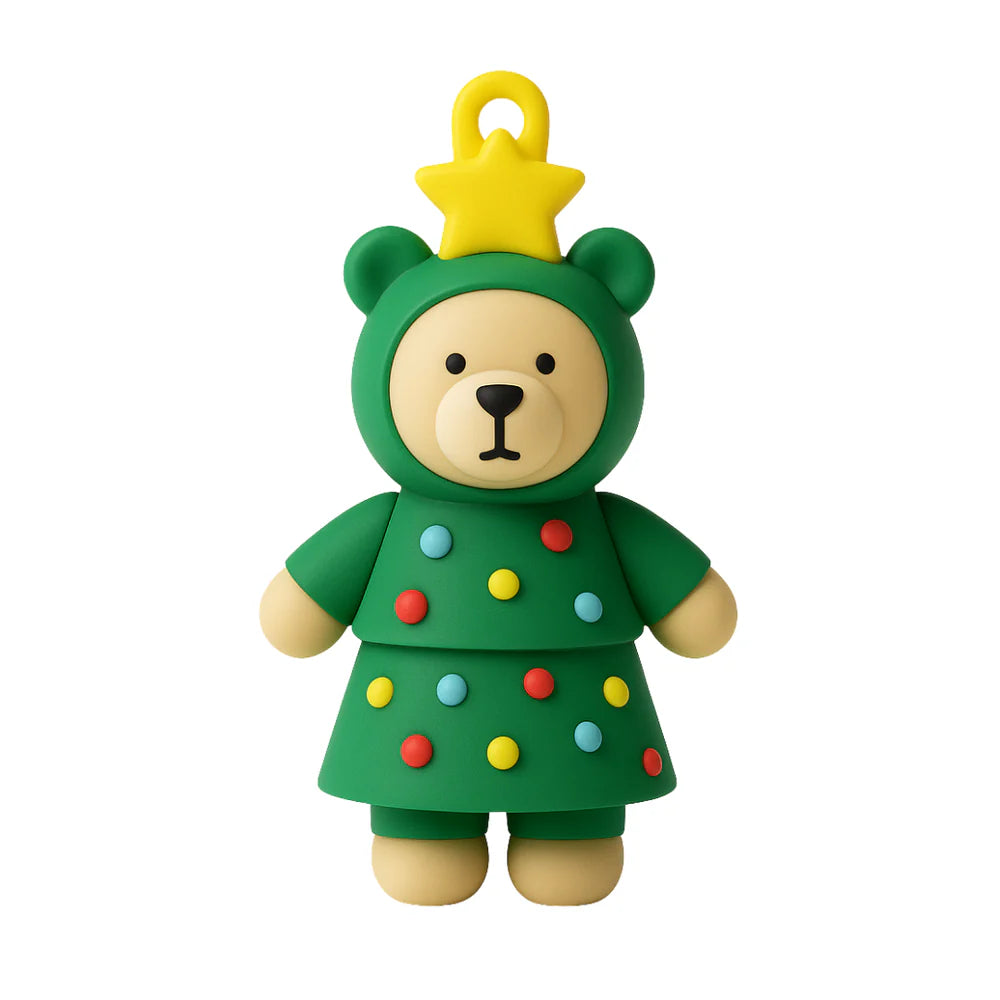 Starbucks Bearista Keychain - 2025 New Year Collection