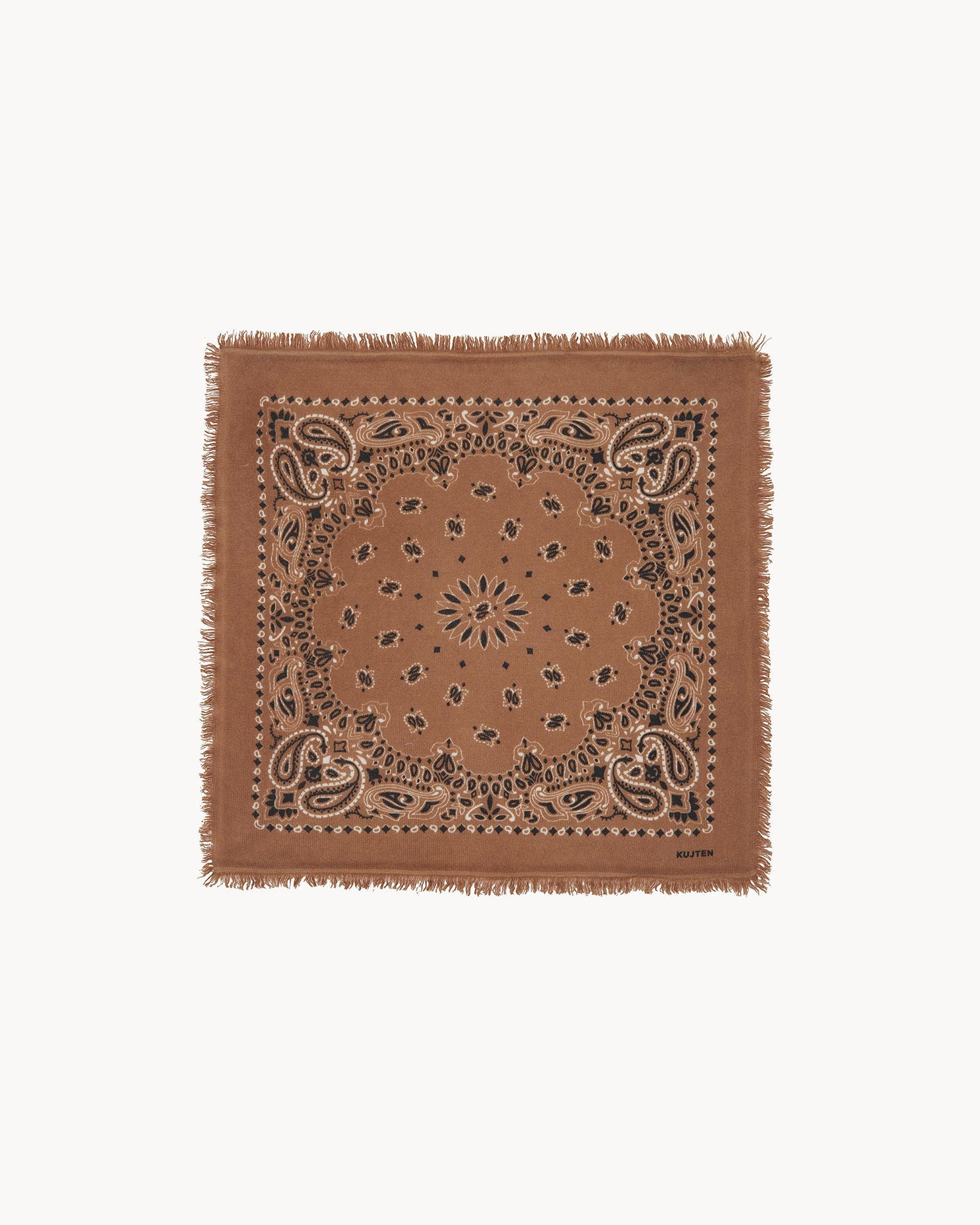 KUJTEN Small Bandana Hachi Caramelo Brown