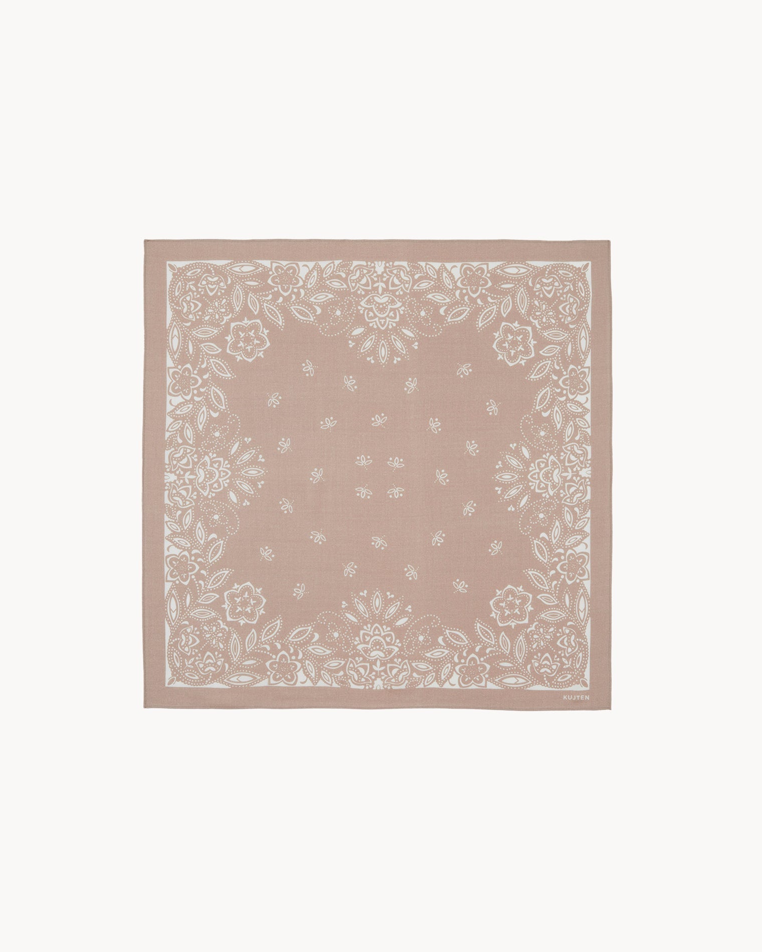 KUJTEN Small Bandana Heli Organic Beige