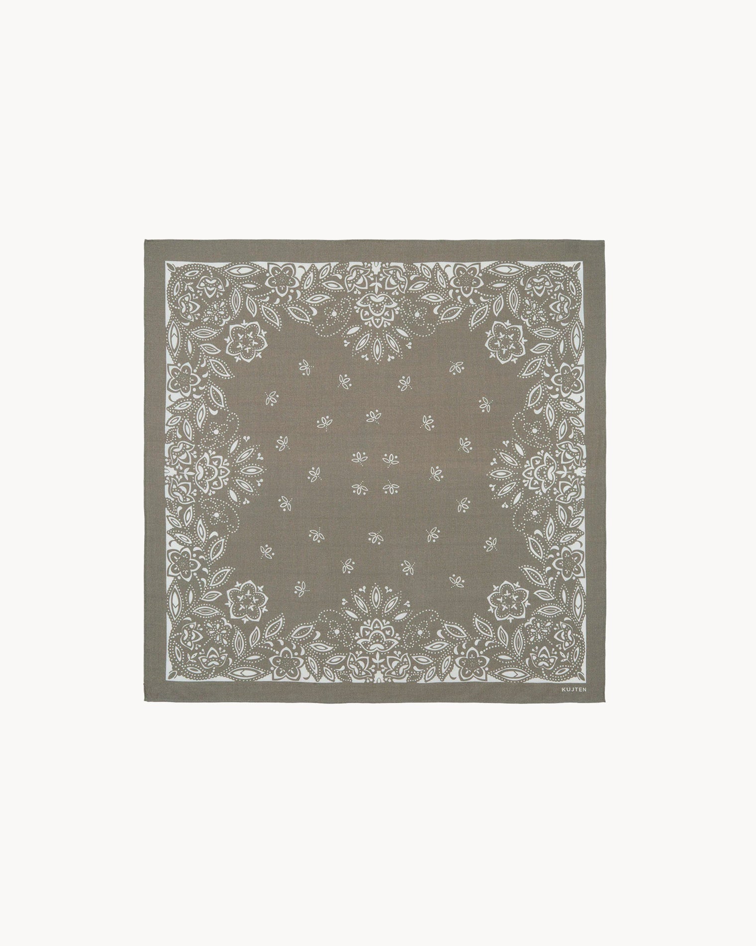 KUJTEN Small Bandana Heli Marl Khaki