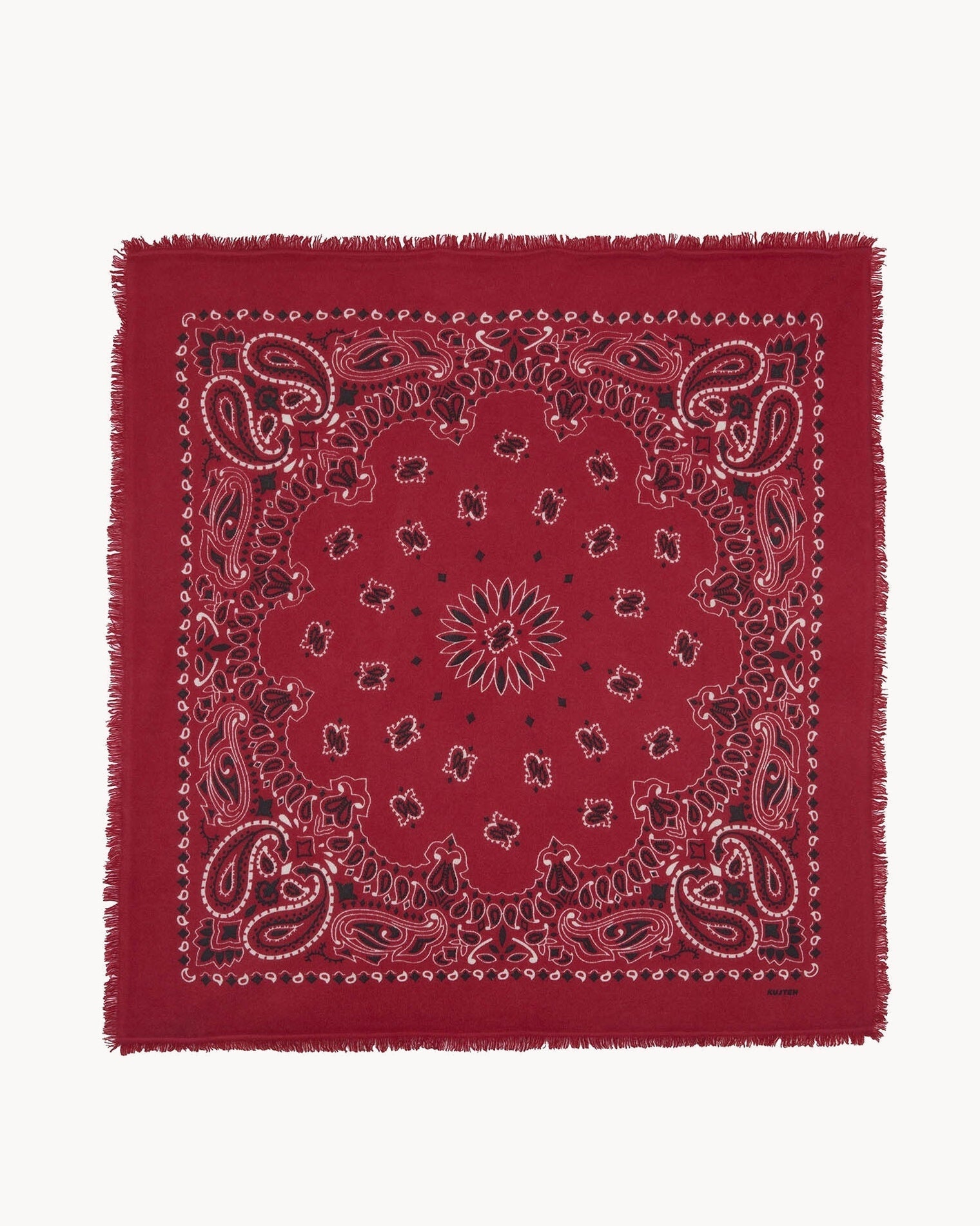 KUJTEN Large Bandana Hachiko Bico Red