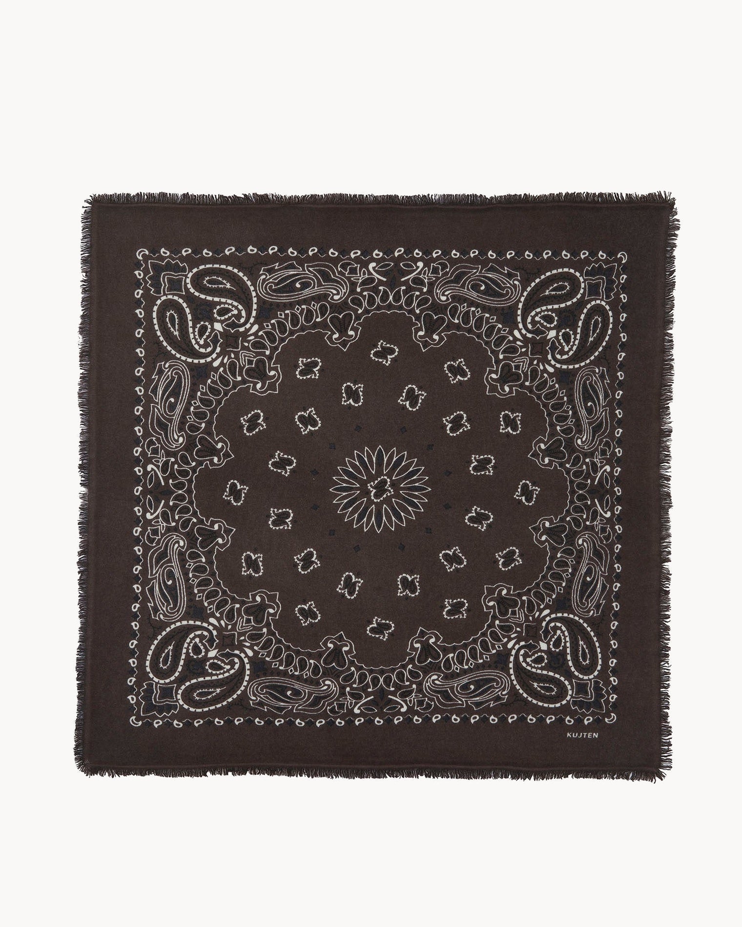 KUJTEN Large Bandana Hachiko Bico Brown