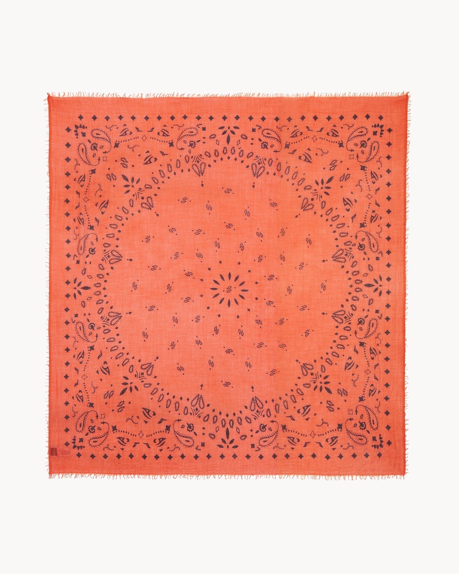 KUJTEN Bandana Effy Red Orange