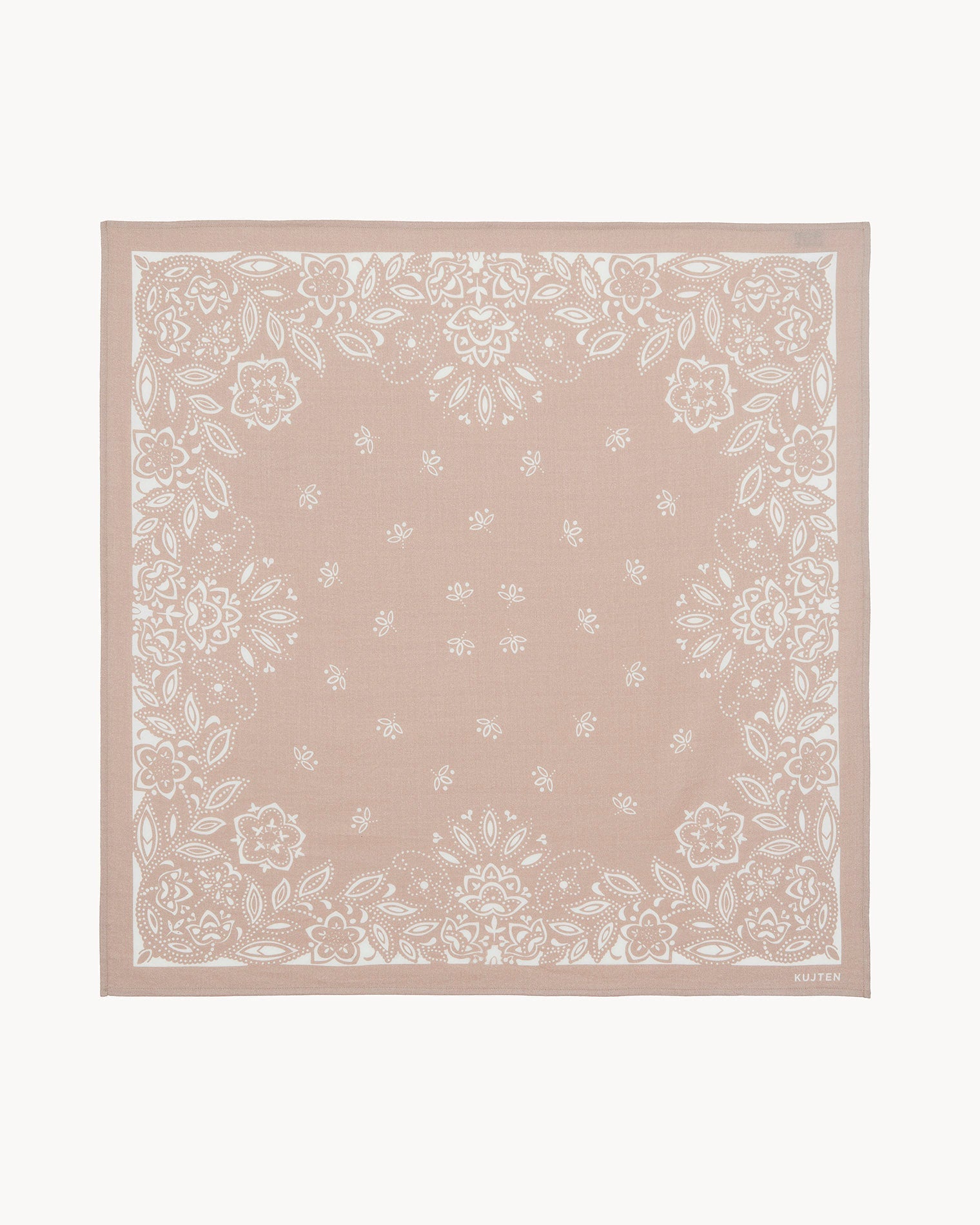 KUJTEN Large Bandana Helia Organic Beige