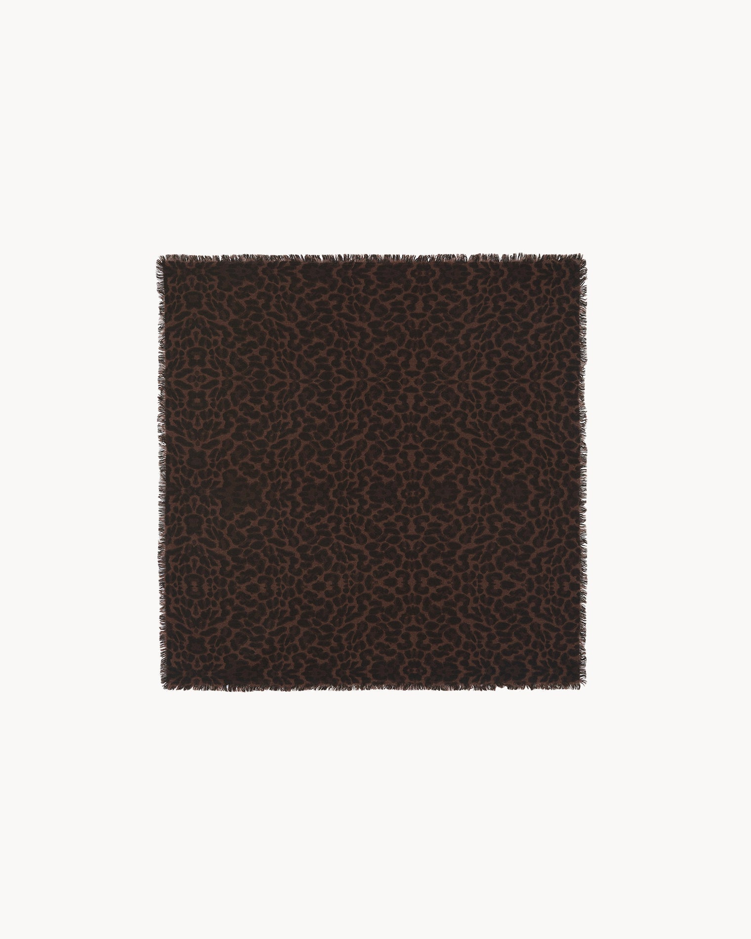 KUJTEN Small Bandana Hachi Leopard Leoprint Spicy Brown