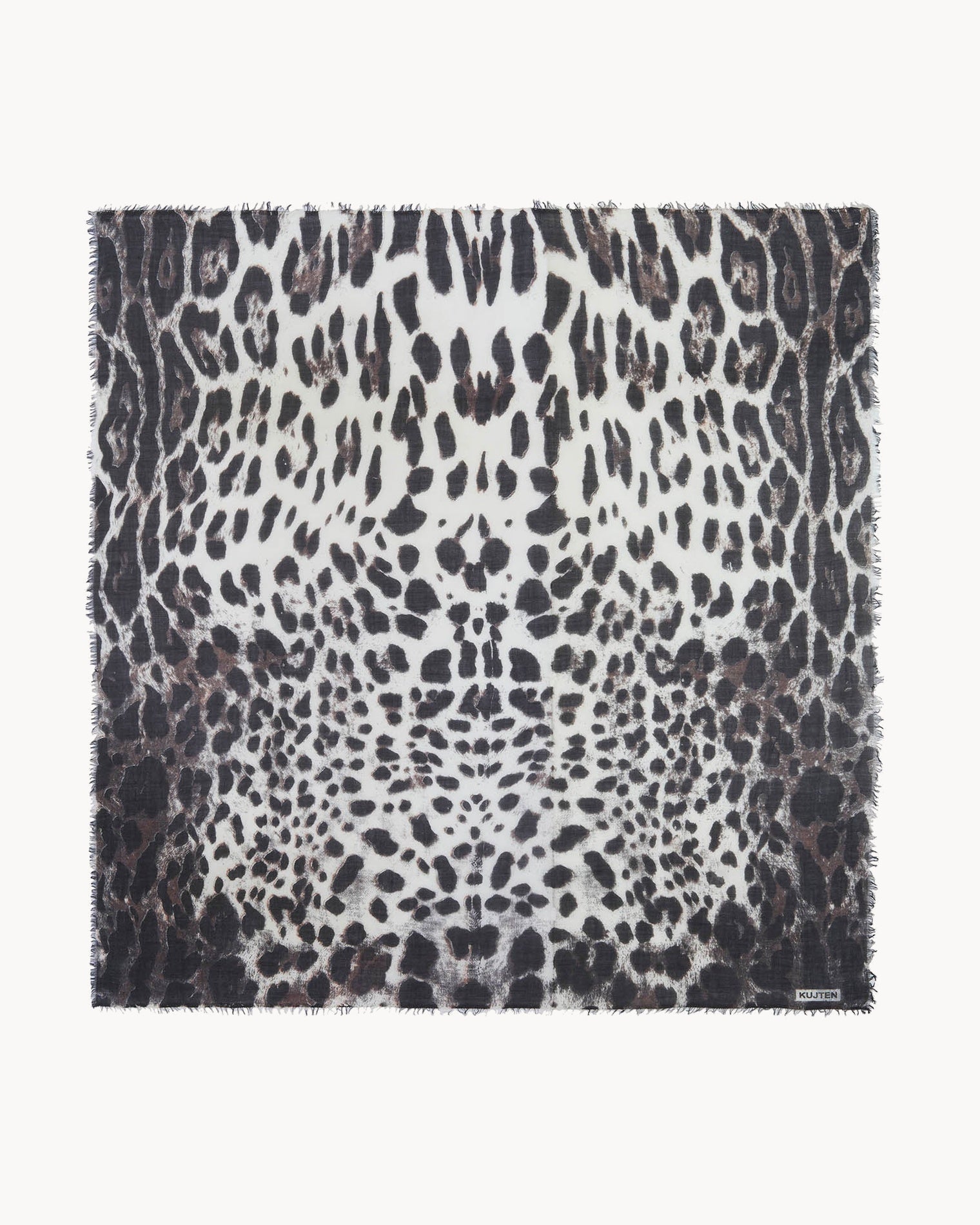 KUJTEN Bandana Effy Animal Leopard Print Brown