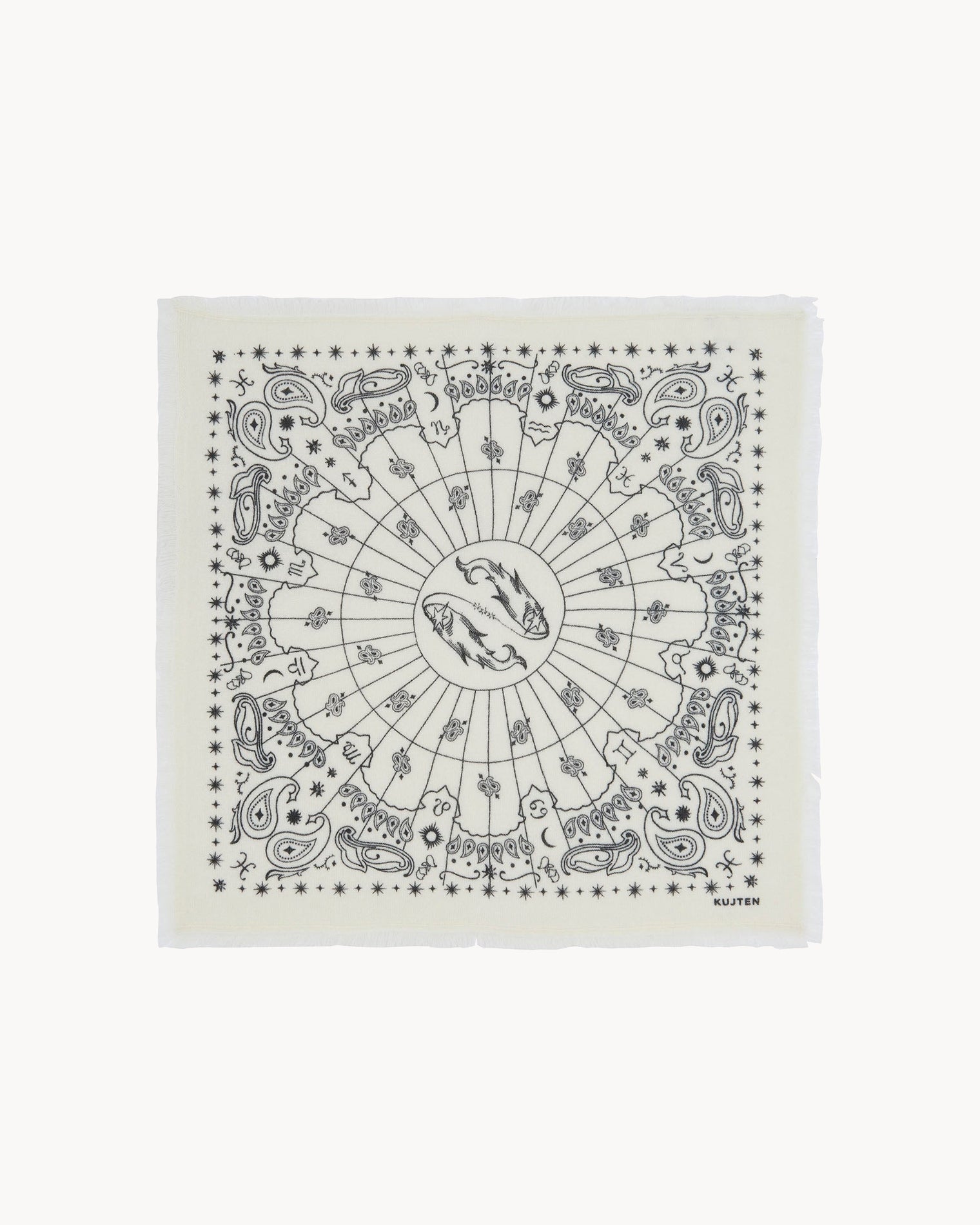 KUJTEN Small Bandana Hachi Sign Pisces - Pisces Bandana