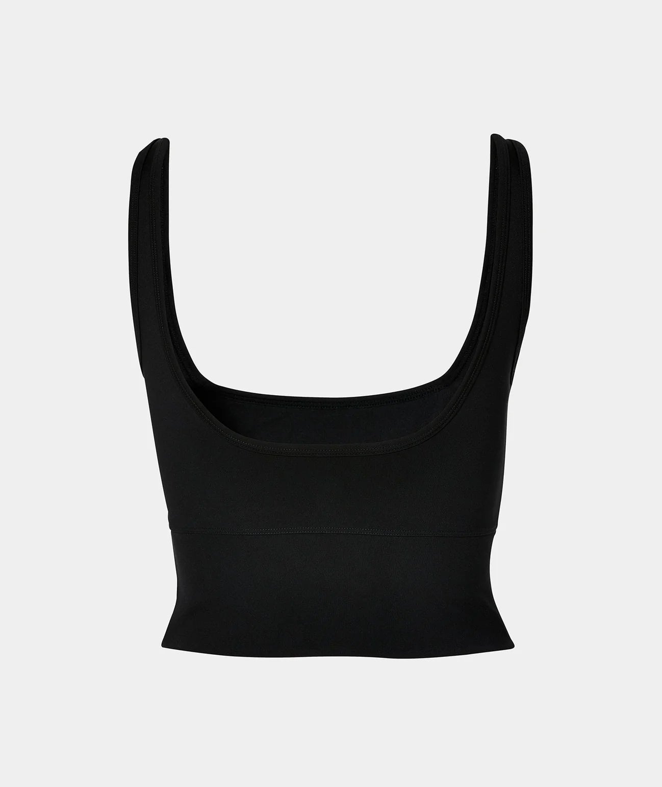 VEHLA CROPPED TANK - BLACK - Crop Athlete
