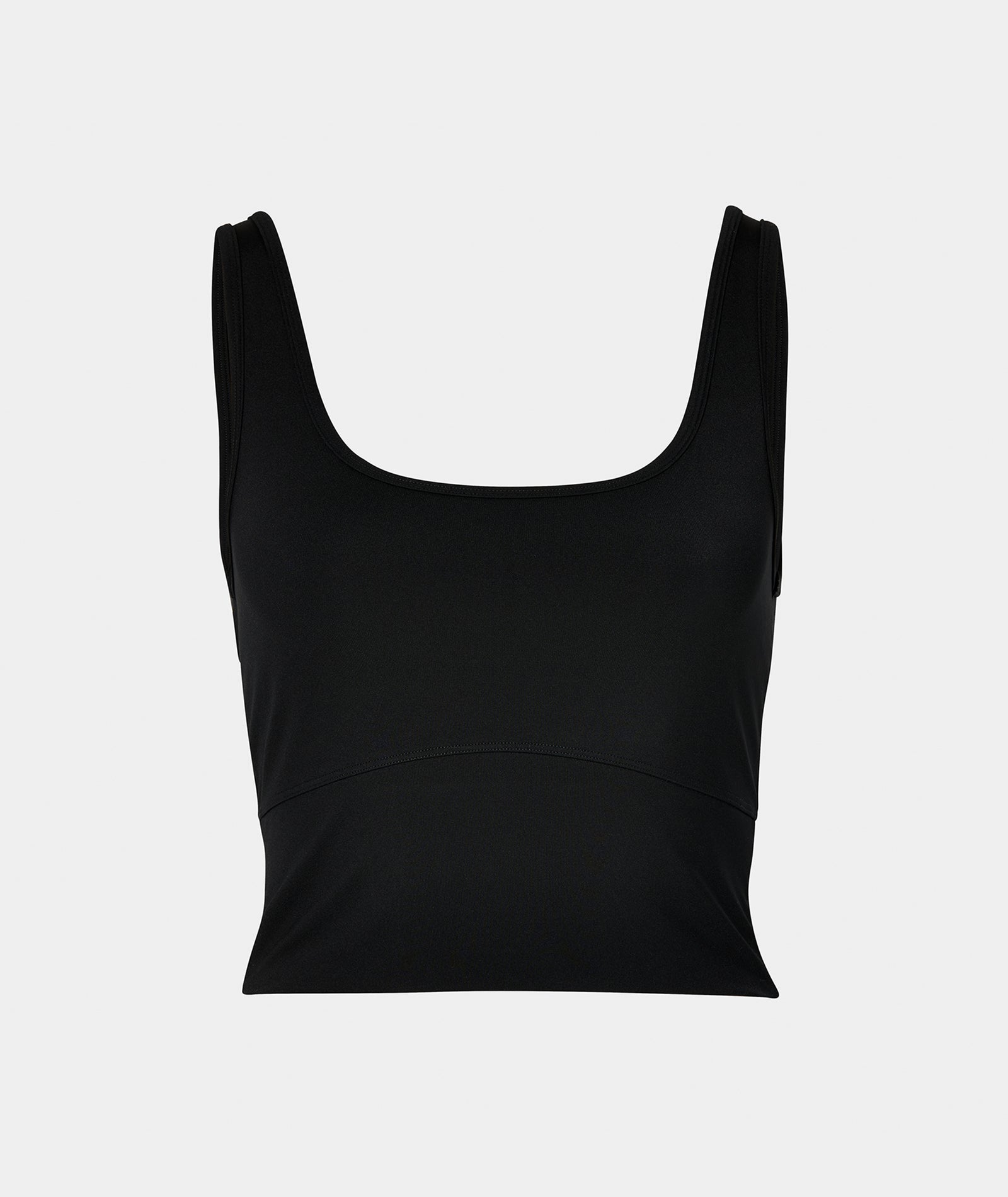 VEHLA CROPPED TANK - BLACK - Crop Tank