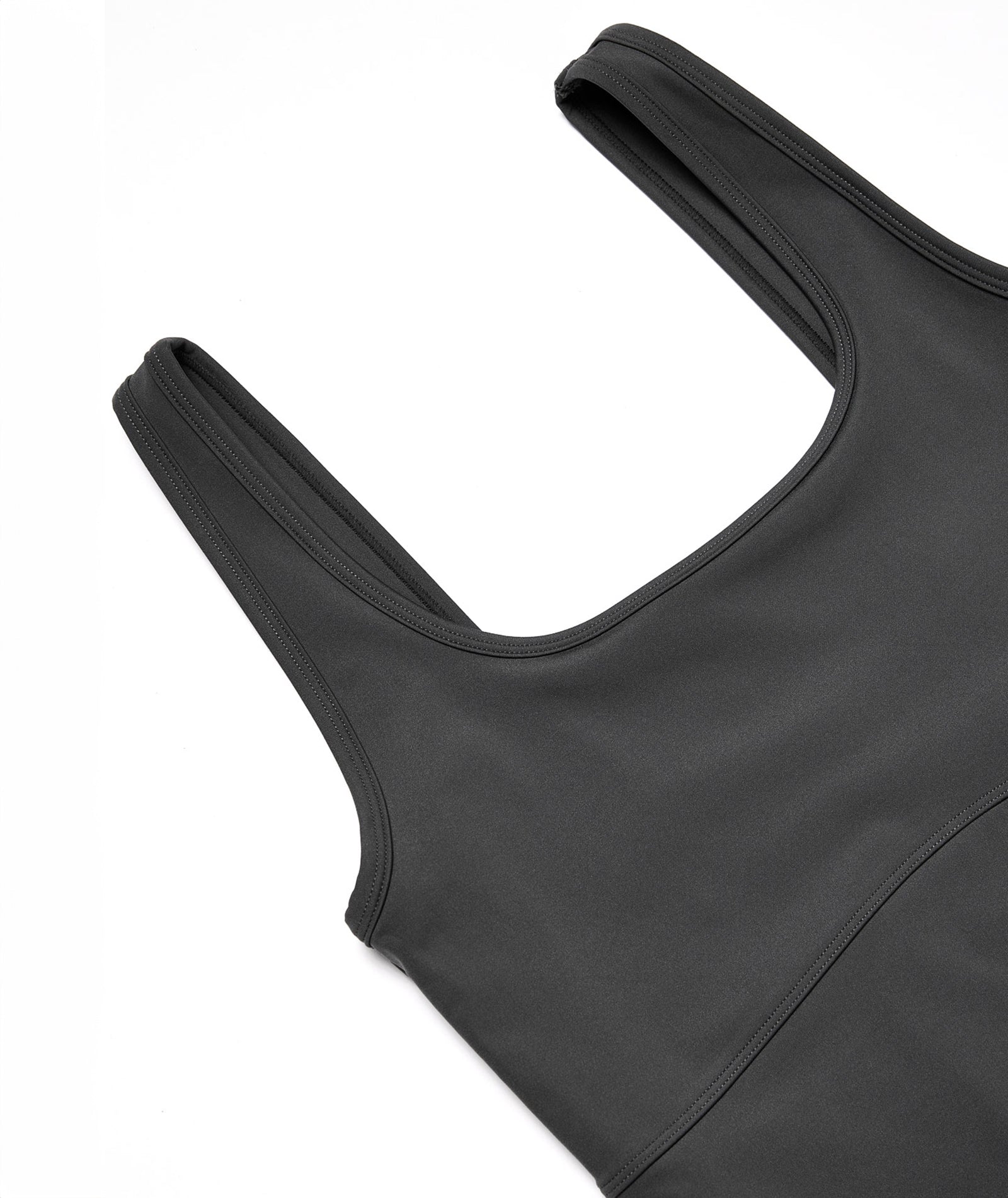 VEHLA CROPPED TANK - SMOKE - Crop Tank
