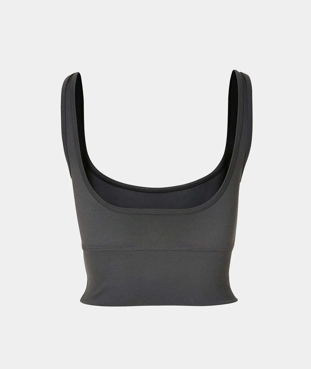 VEHLA CROPPED TANK - SMOKE - Crop Athlete