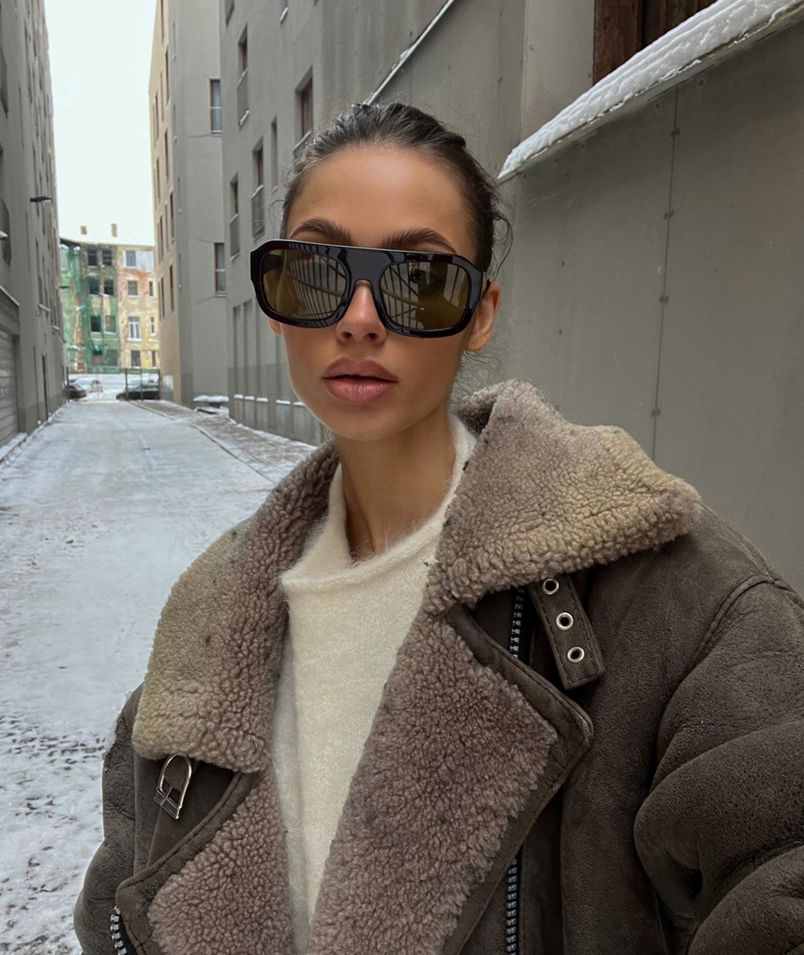 VEHLA Kaia - Malbec/Khaki - Sunglasses