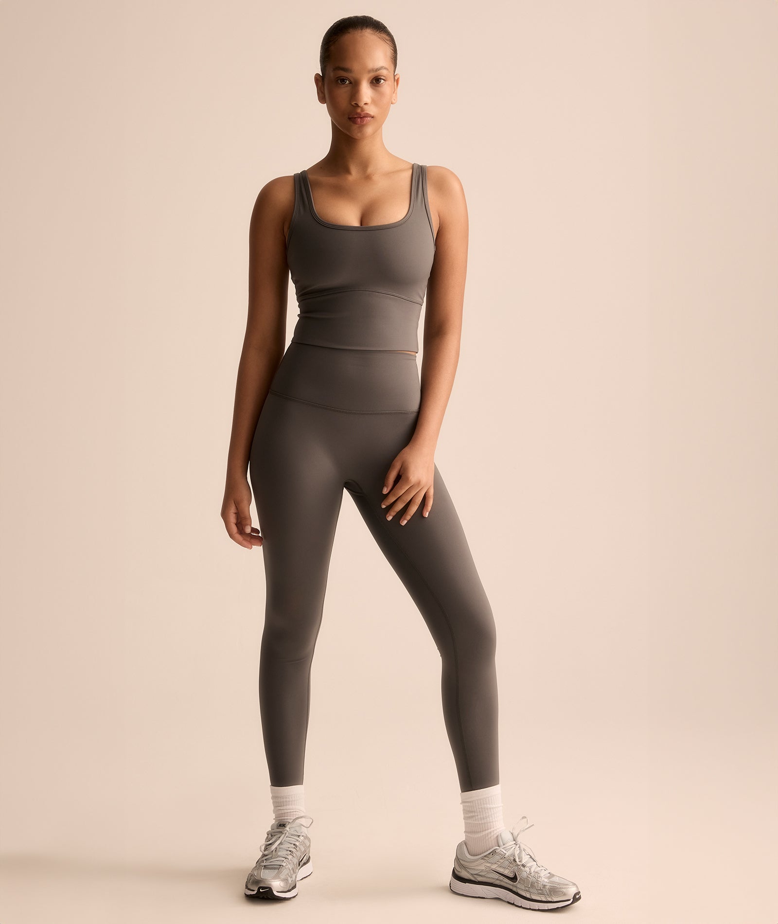 VEHLA LEGGINGS - SMOKE - Leggings