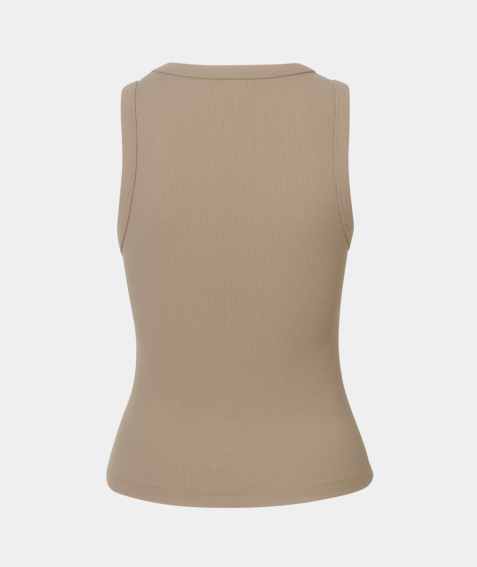 VEHLA RIBBED TANK - TAUPE - Ribbed Tank