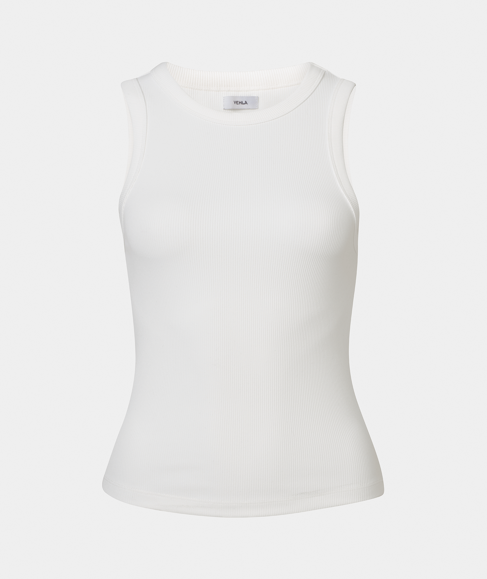 VEHLA RIBBED TANK - SNOW - Ribbed Tank
