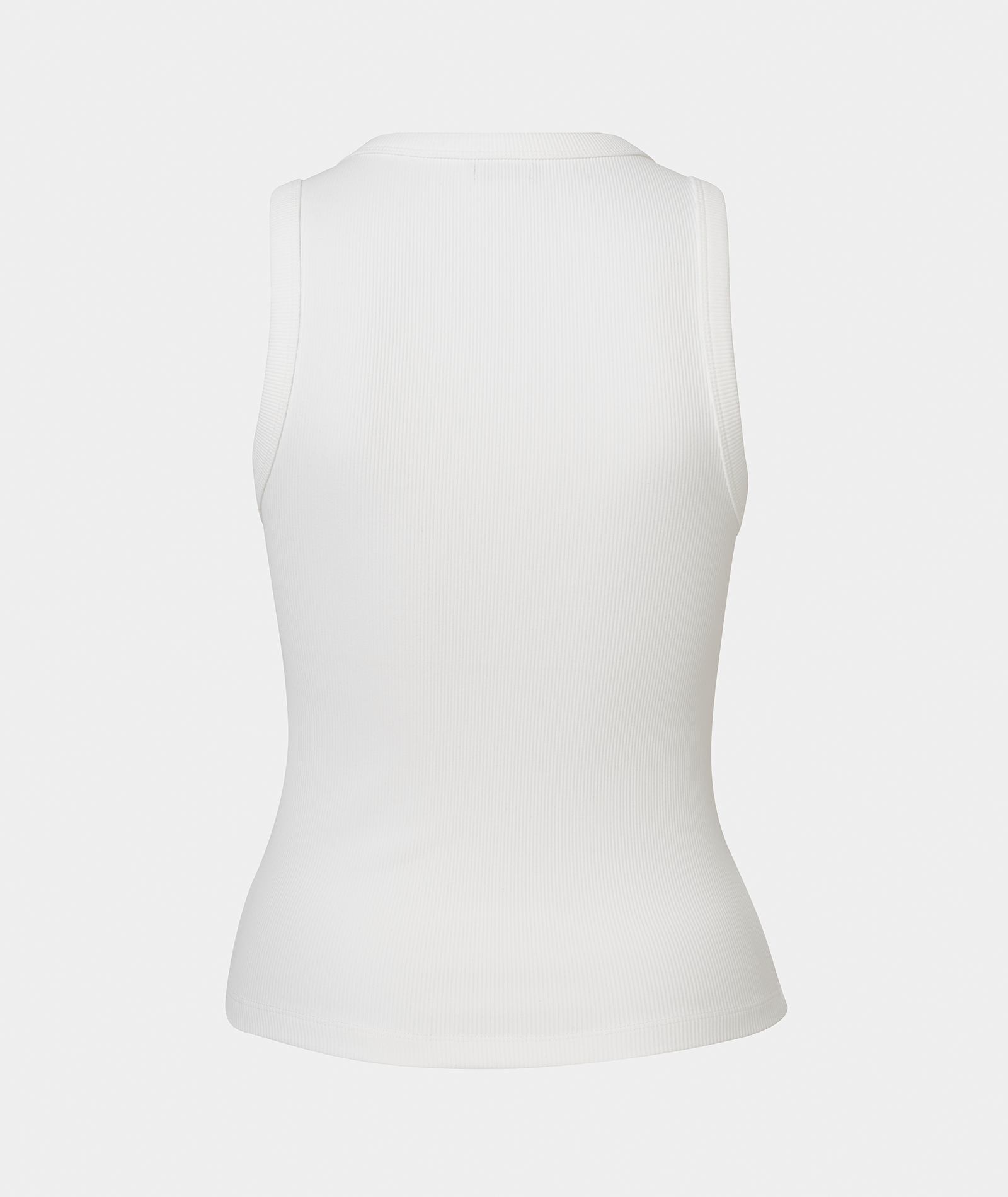 VEHLA RIBBED TANK - SNOW - Ribbed Tank