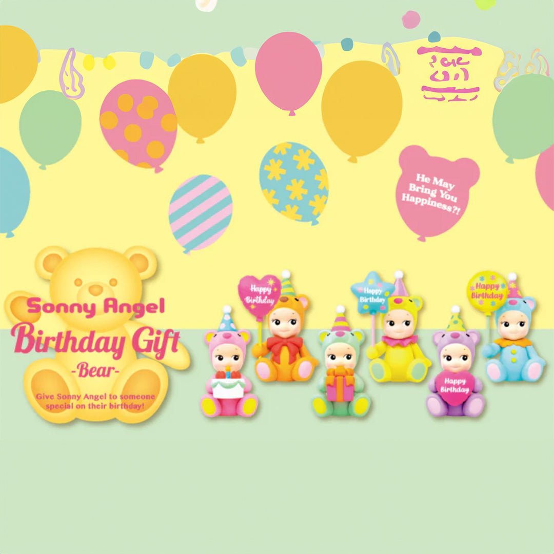 SONNY ANGEL BIRTHDAY GIFT BEAR SERIES