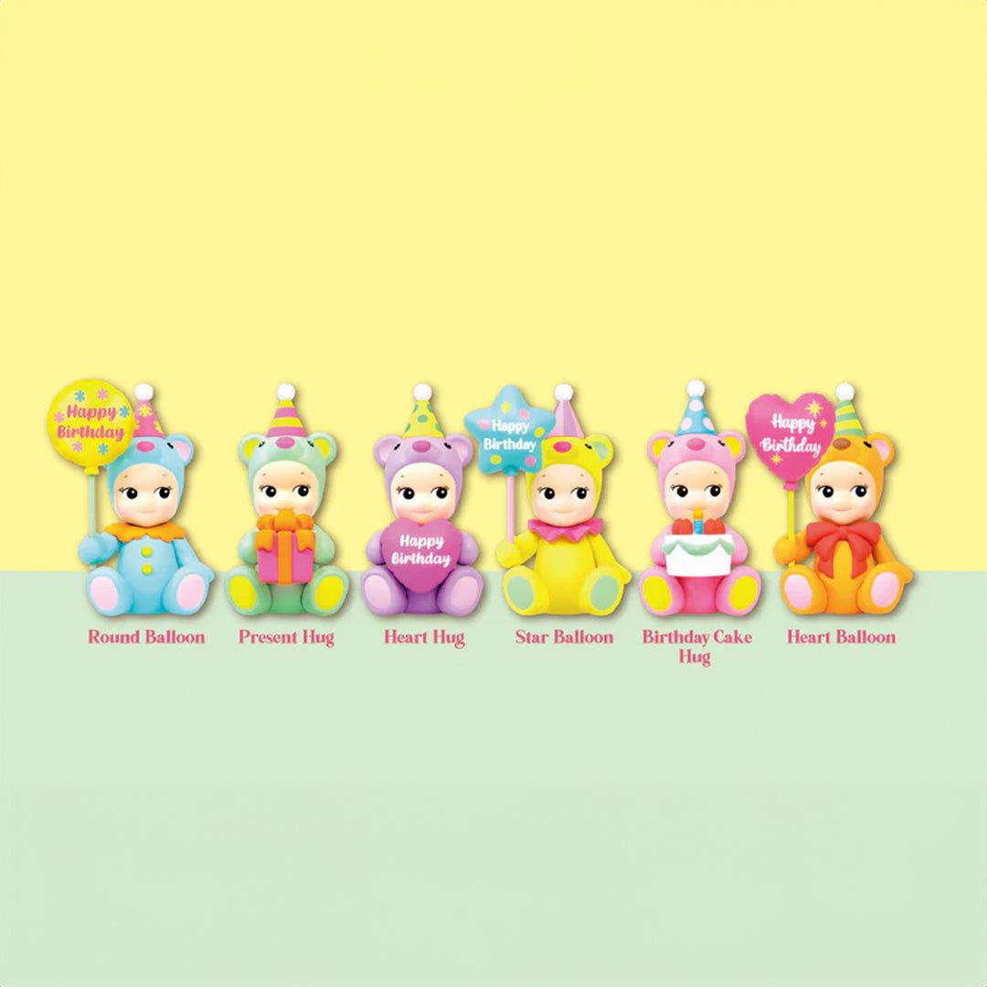 SONNY ANGEL BIRTHDAY GIFT BEAR SERIES