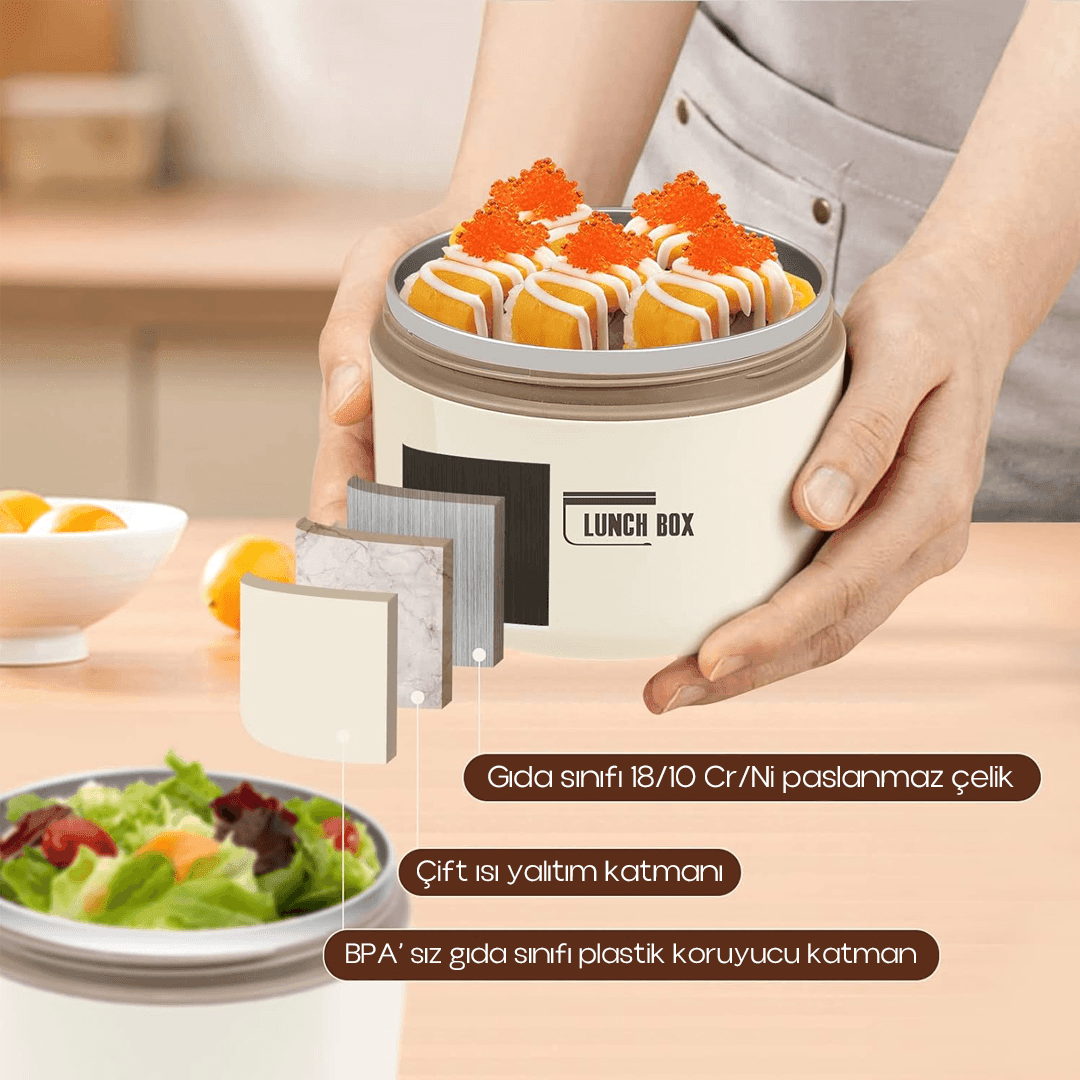 Draft Product FOOD THERMOS | STAINLESS STEEL LUNCH BOX SERIES