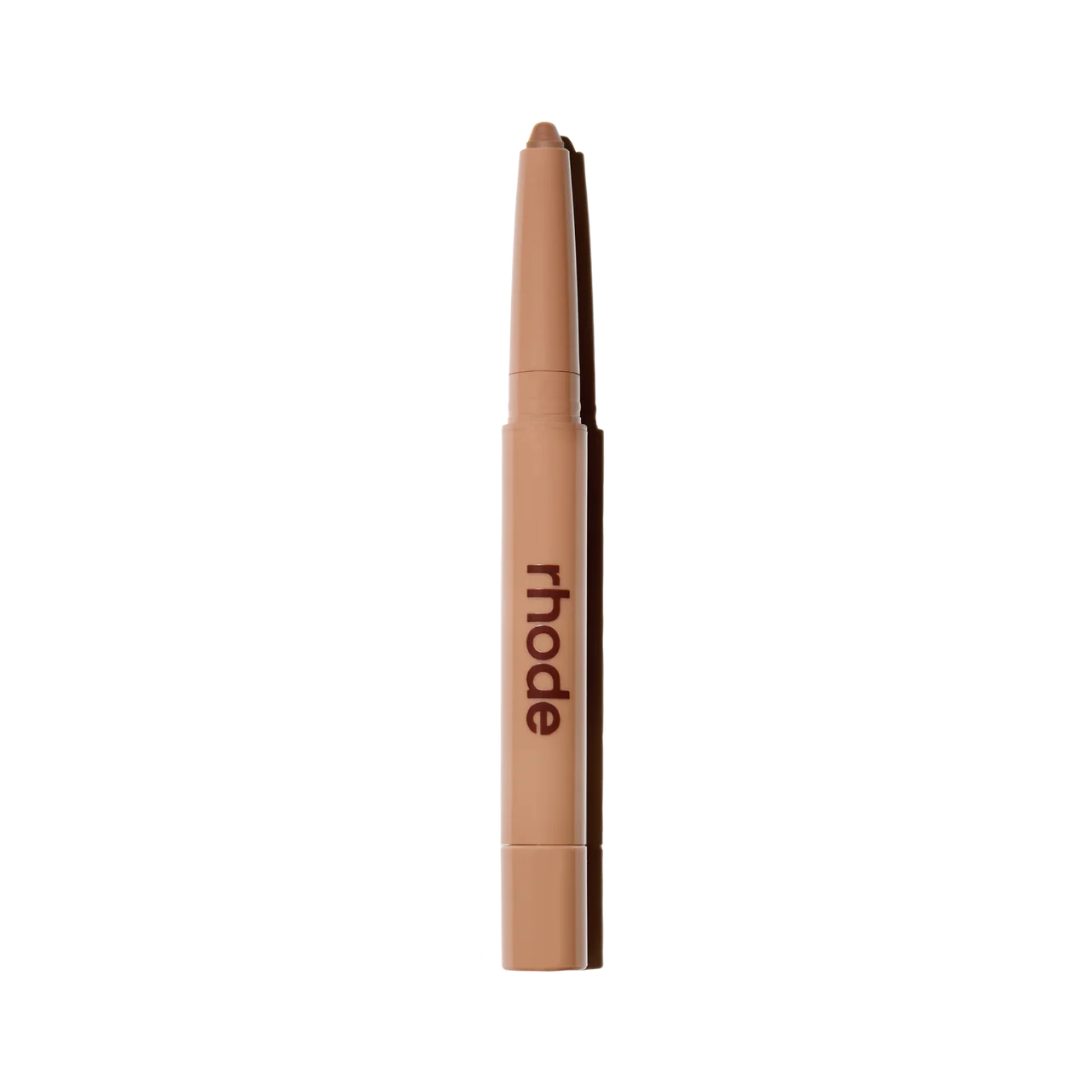 Peptide lip product for long-wearing colour in hot weather