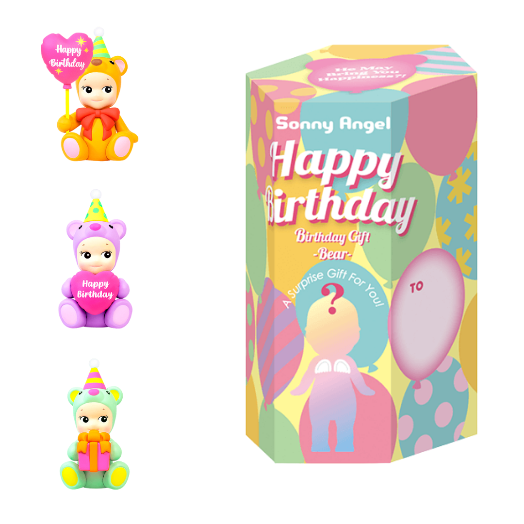 Sonny Angel Birthday Gift Bear Series