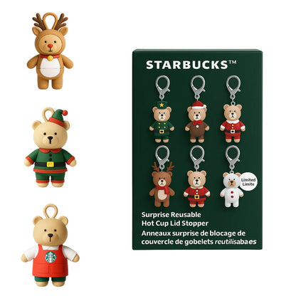 Starbucks Bearista Keychain - 2025 New Year Collection