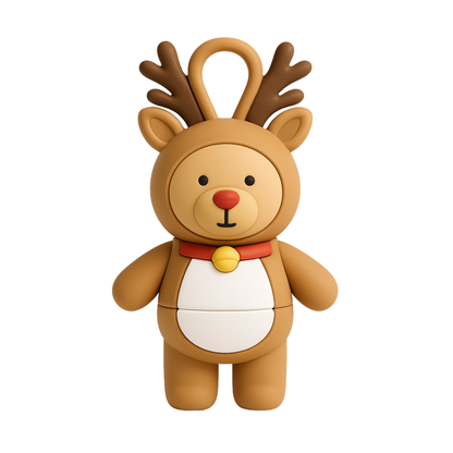 Starbucks Bearista Keychain - 2025 Holiday Collection