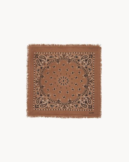KUJTEN Small Bandana Hachi Caramelo Brown