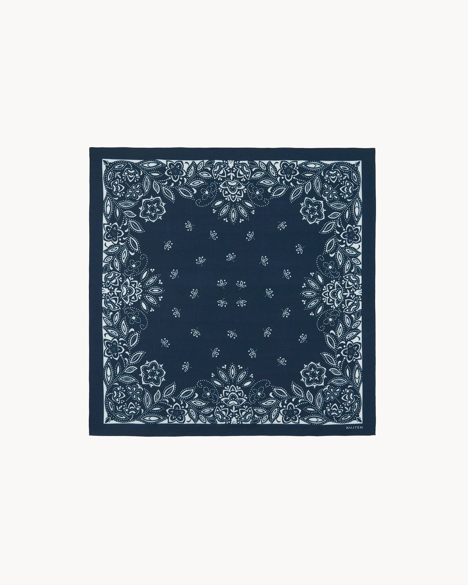 KUJTEN Small Bandana Heli Dark Navy Blue