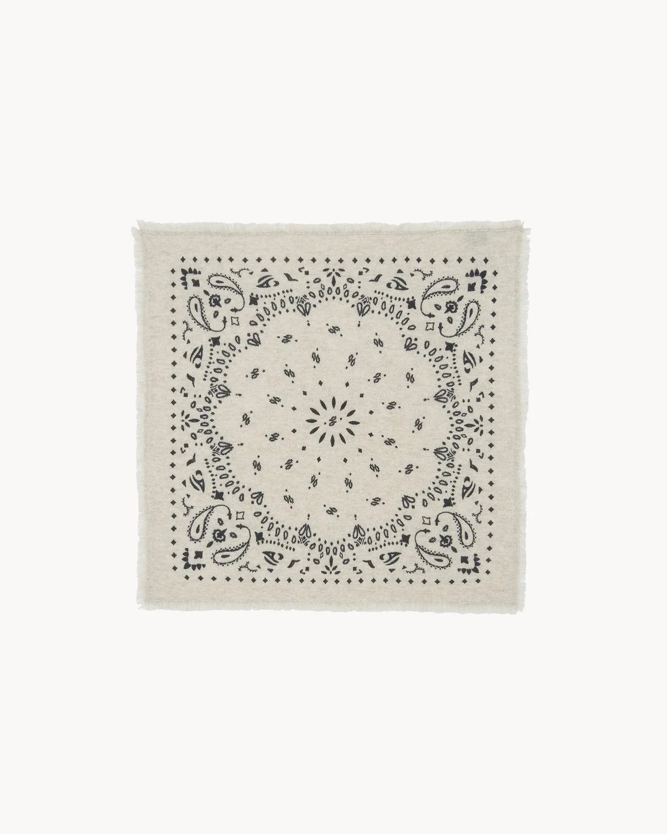 KUJTEN Small Bandana Hachi Oats White