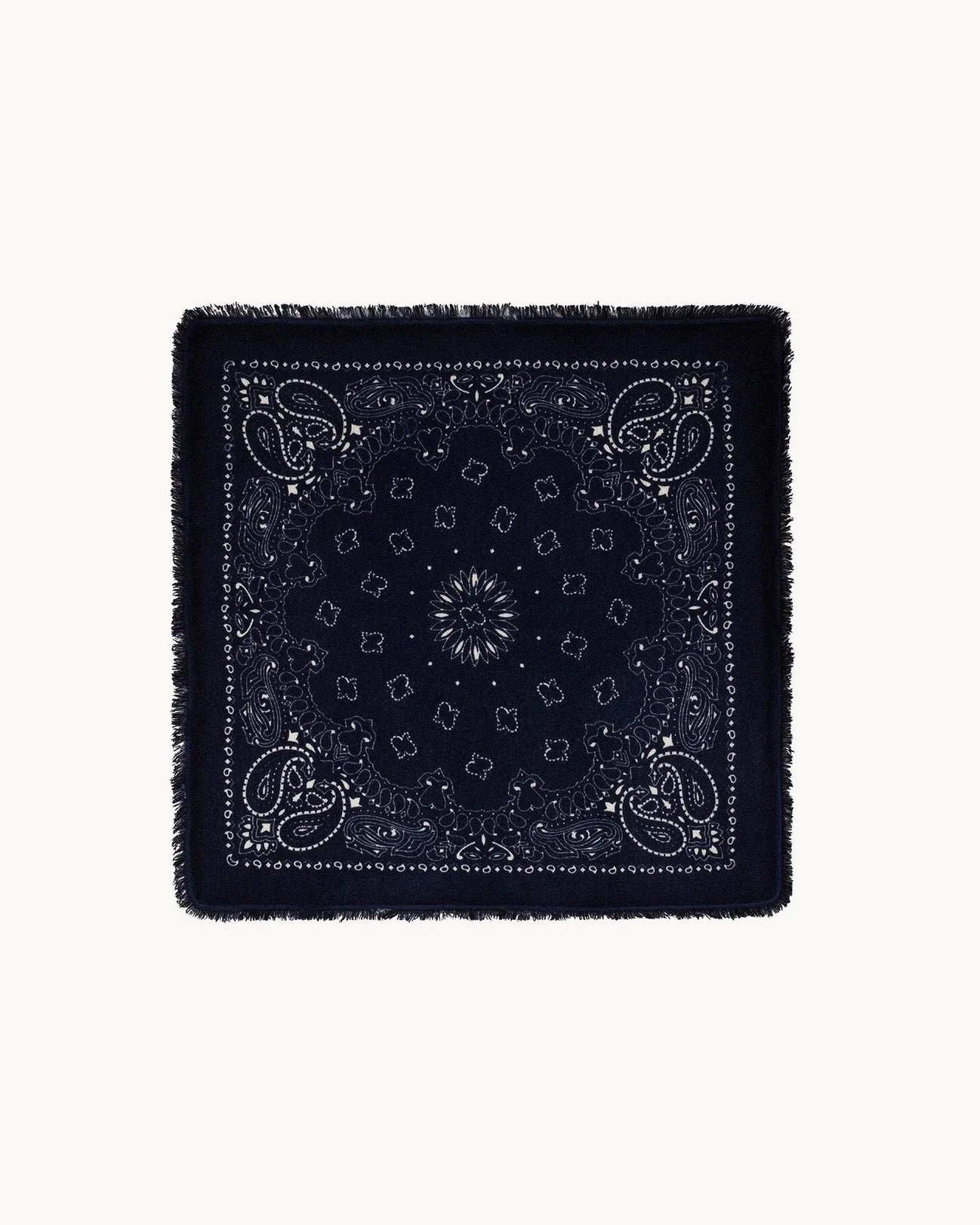 KUJTEN Small Bandana Hachi Dark Navy Blue