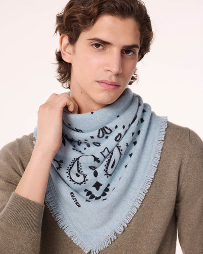 KUJTEN Bandana Hachiko Sky Breeze Blue