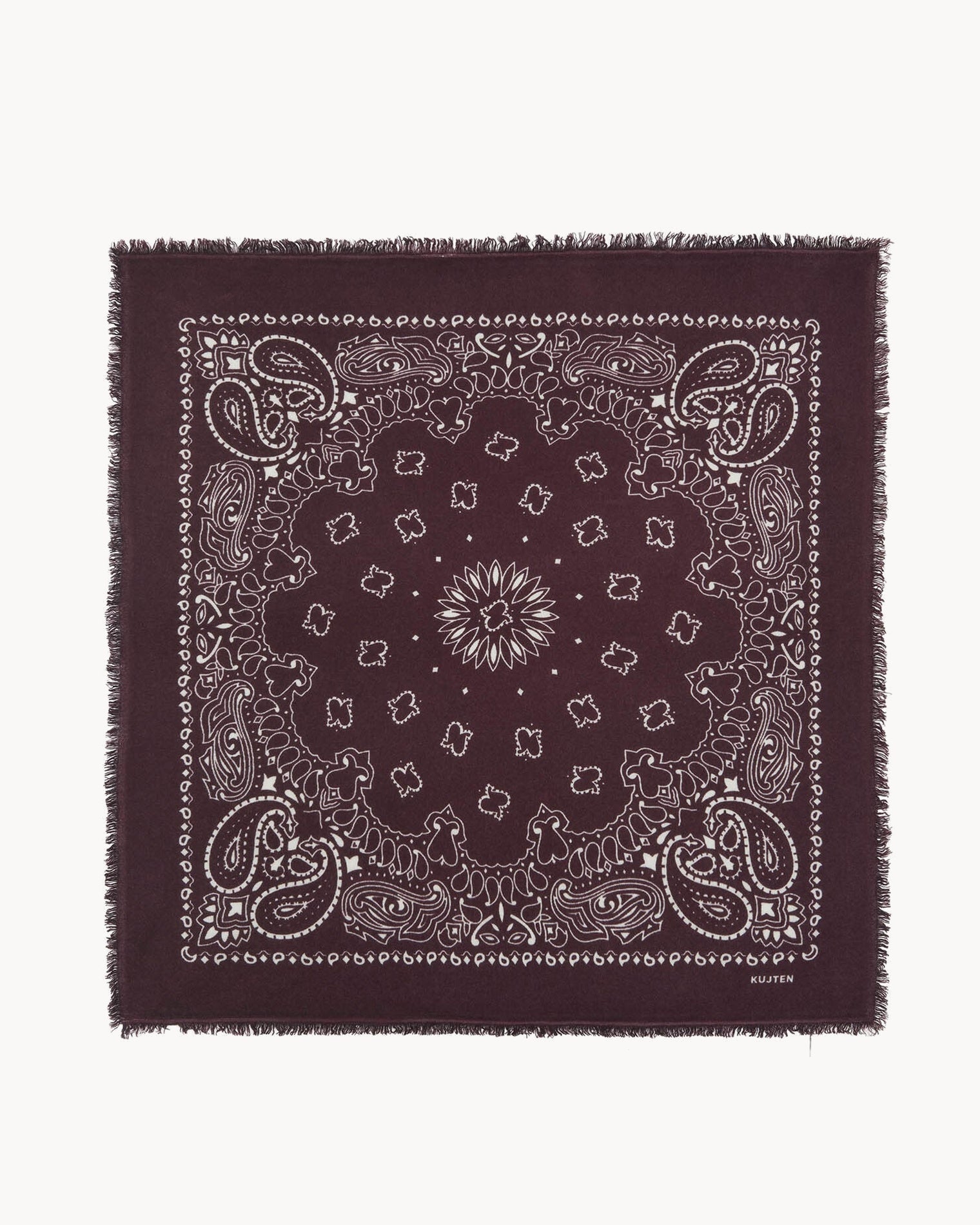 KUJTEN Bandana Hachiko Burgundy
