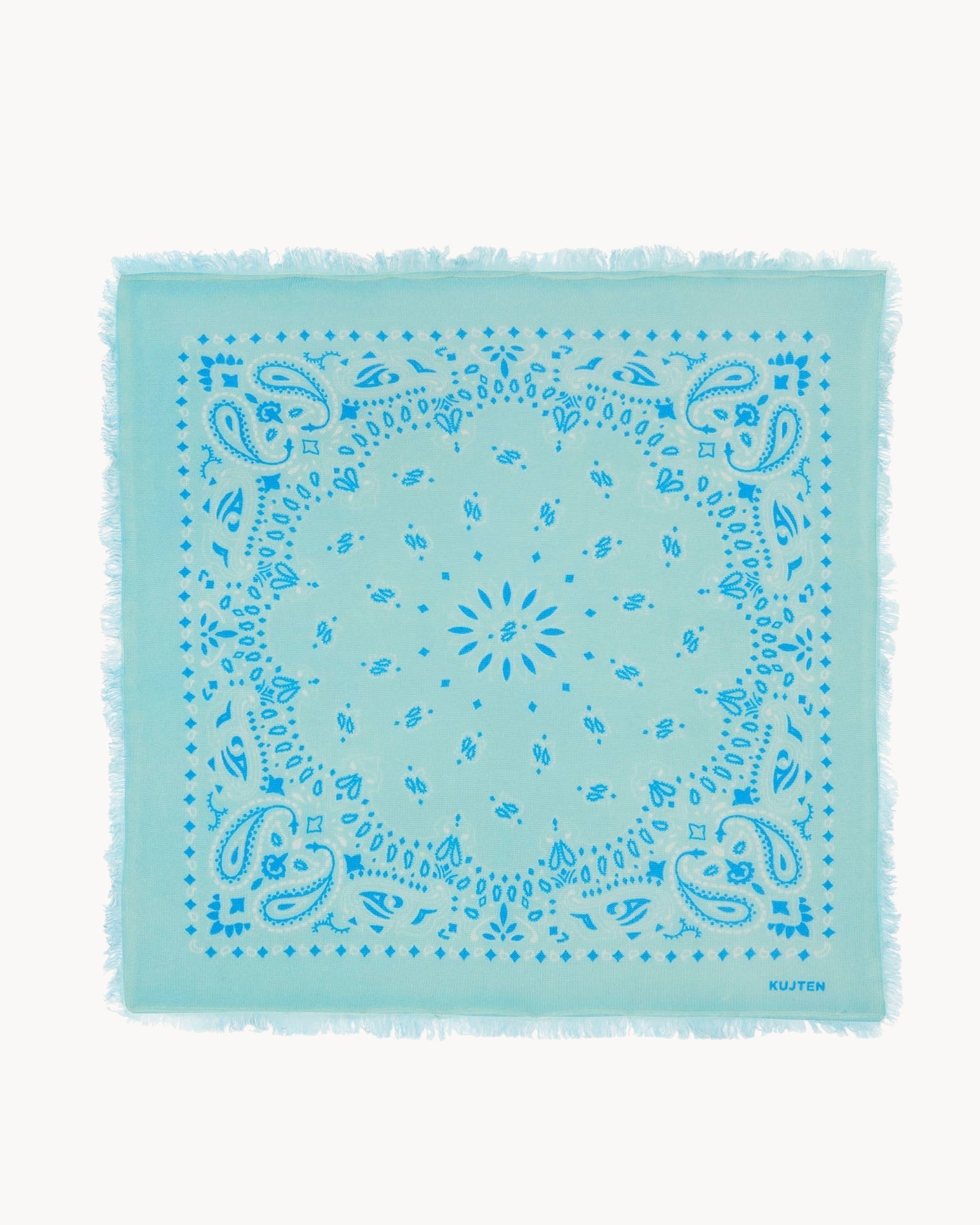 KUJTEN Large Bandana Hachiko Bico Blue Green