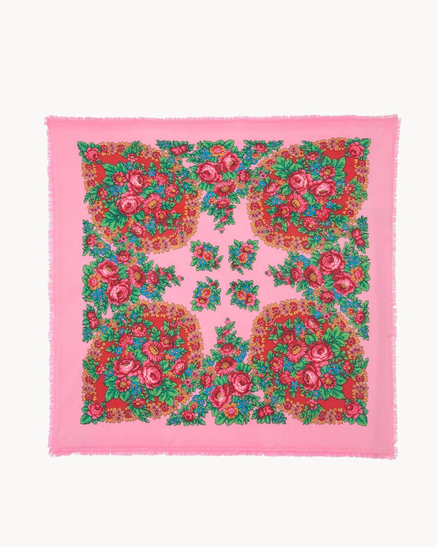 KUJTEN Bandana Hachiko Flower Candy Pink