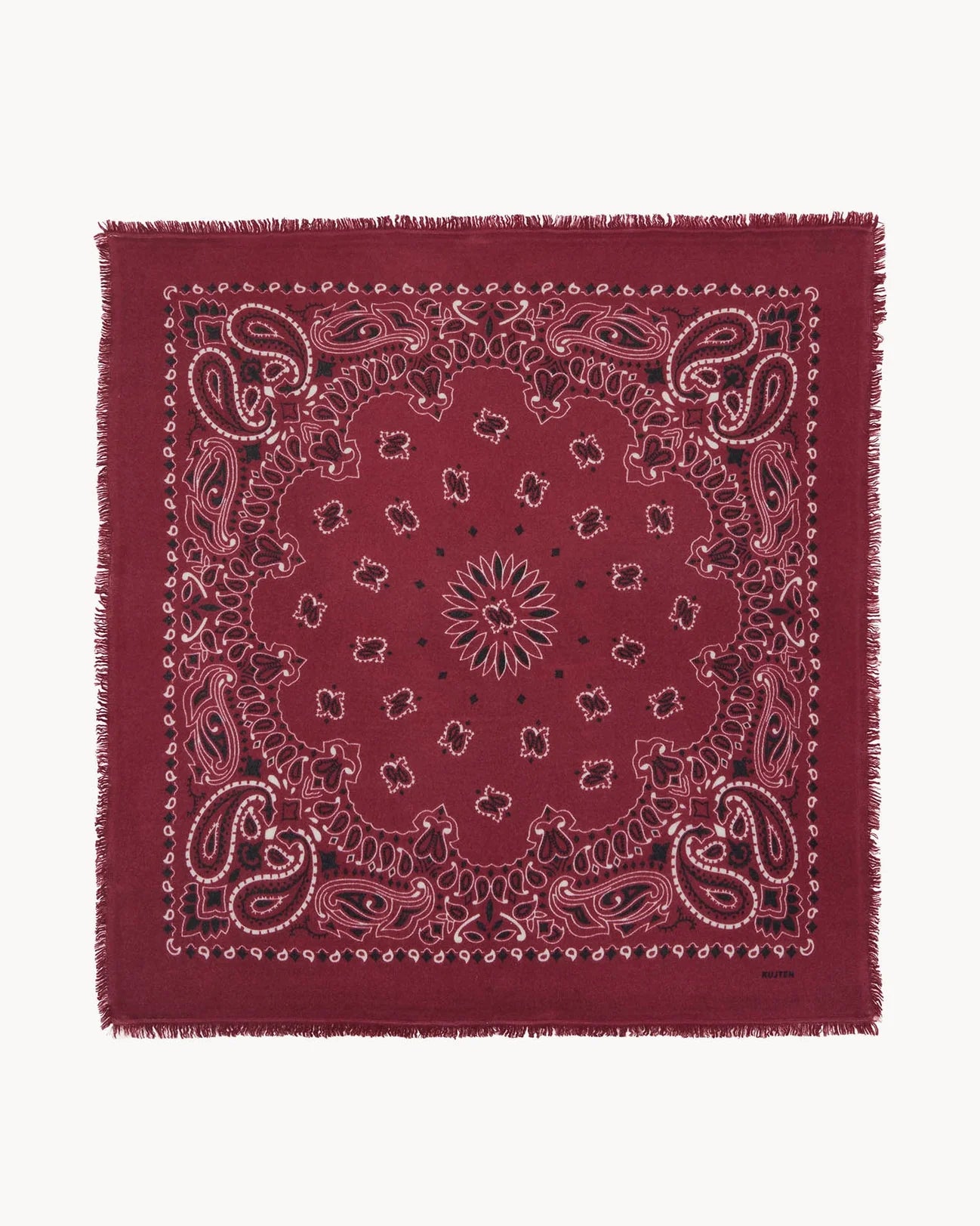 KUJTEN Large Bandana Hachiko Bico Sierra Red