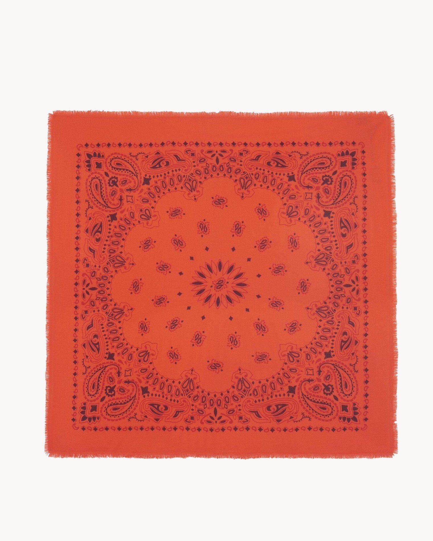 KUJTEN Large Bandana Hachiko Bico Hibiscus Orange