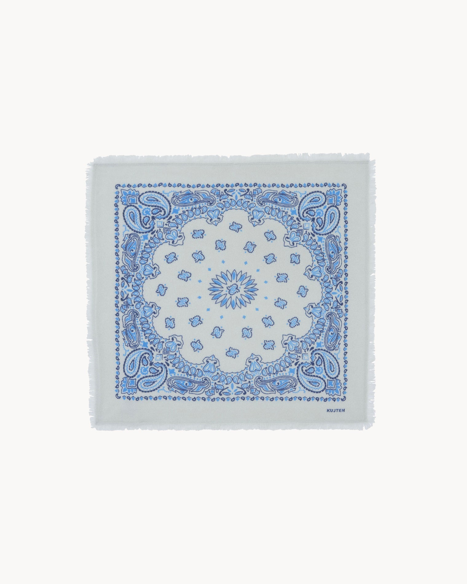 KUJTEN Small Bandana Hachi Bico Silver Blue