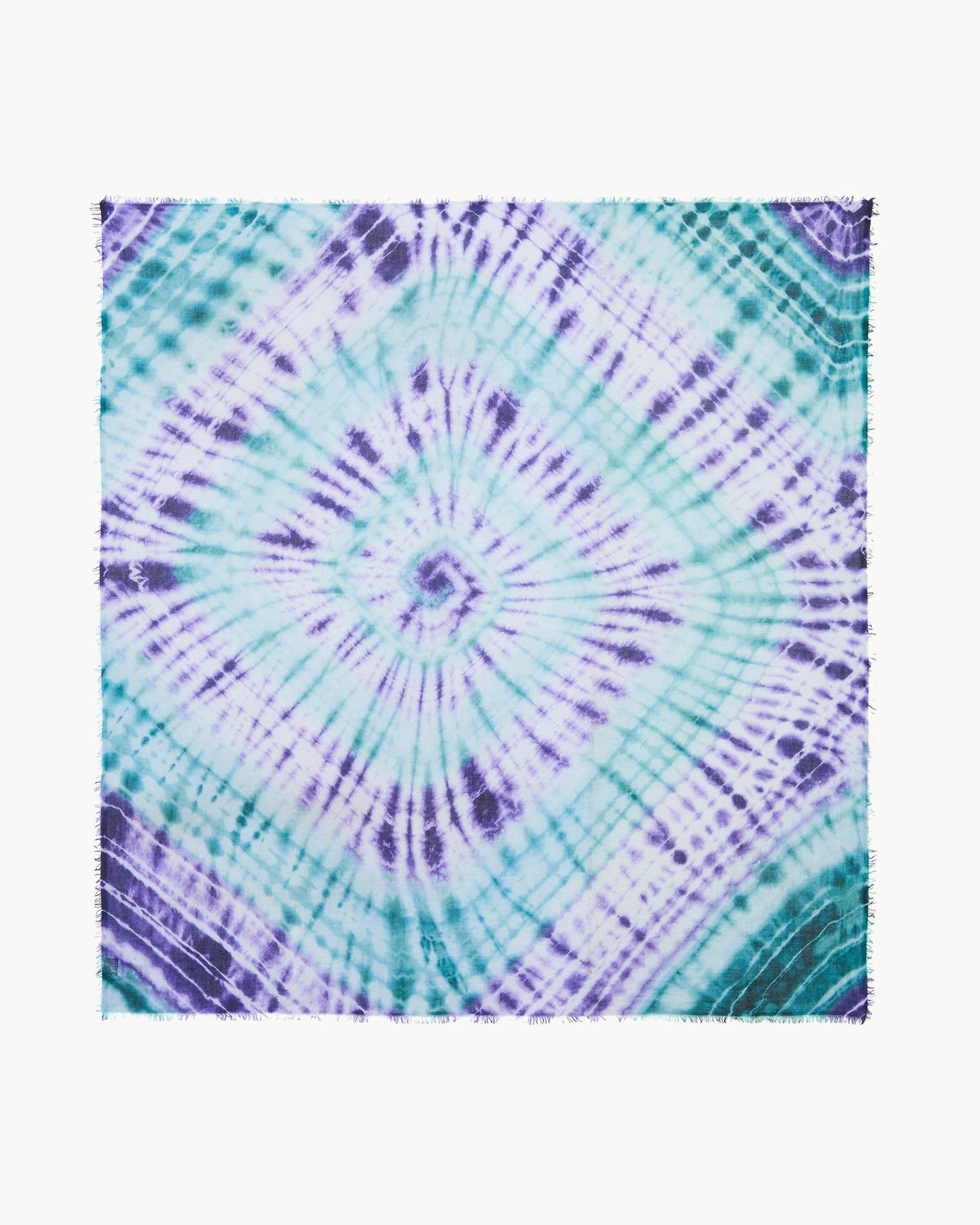 KUJTEN Very Large Bandana Effy Sunny Deep Purple