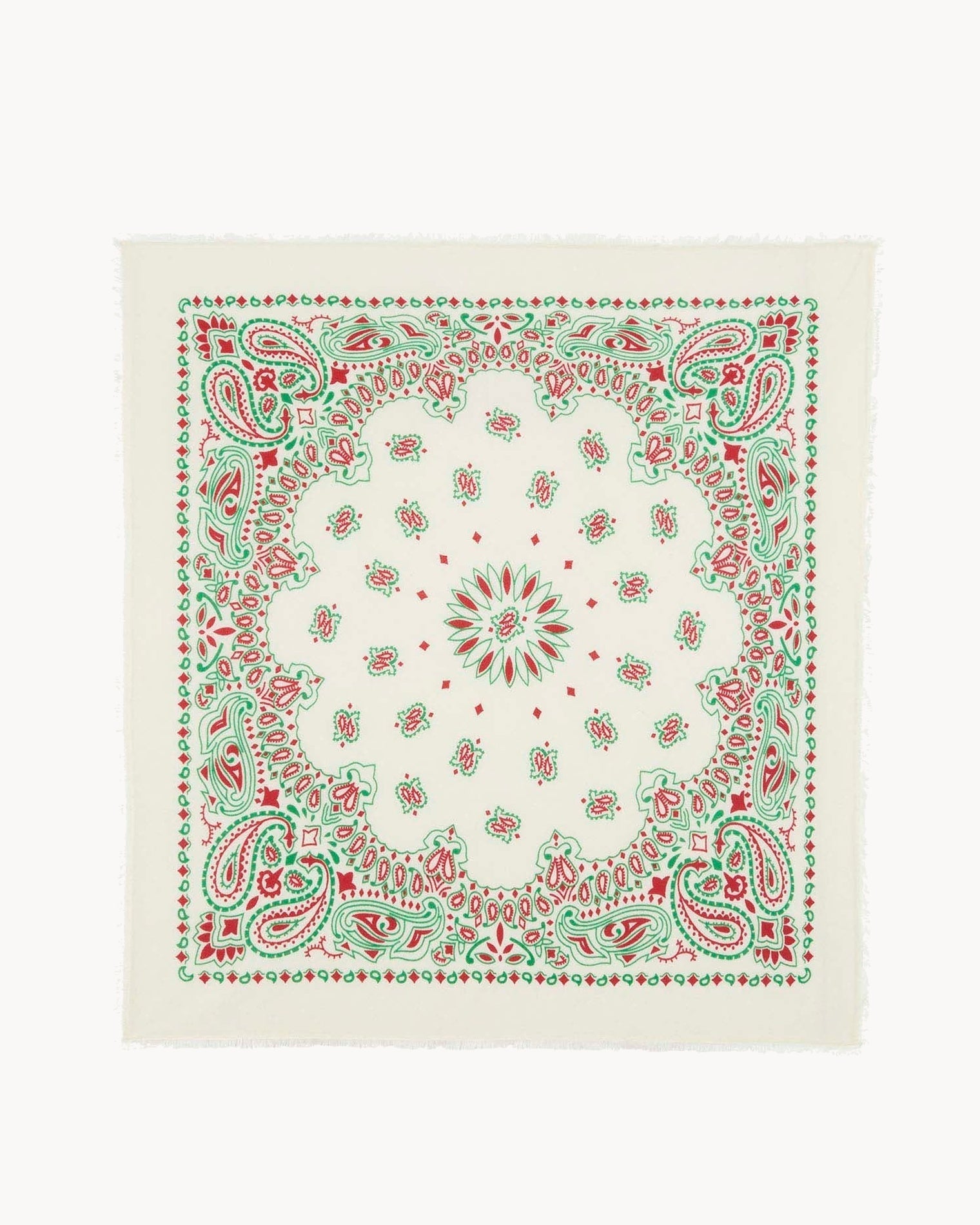 KUJTEN Large Bandana Western Tomato Red