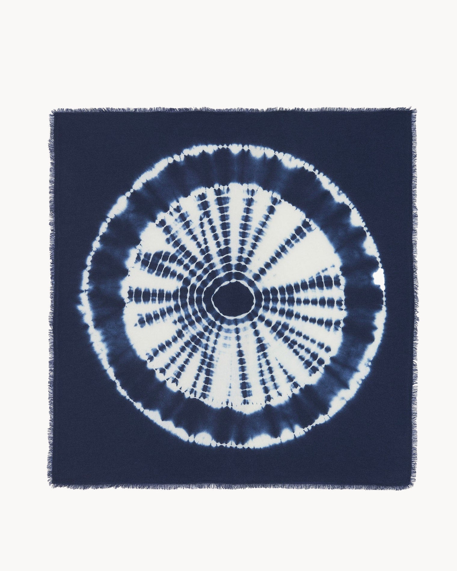 KUJTEN Large Bandana Hachiko Circle Indigo Blue