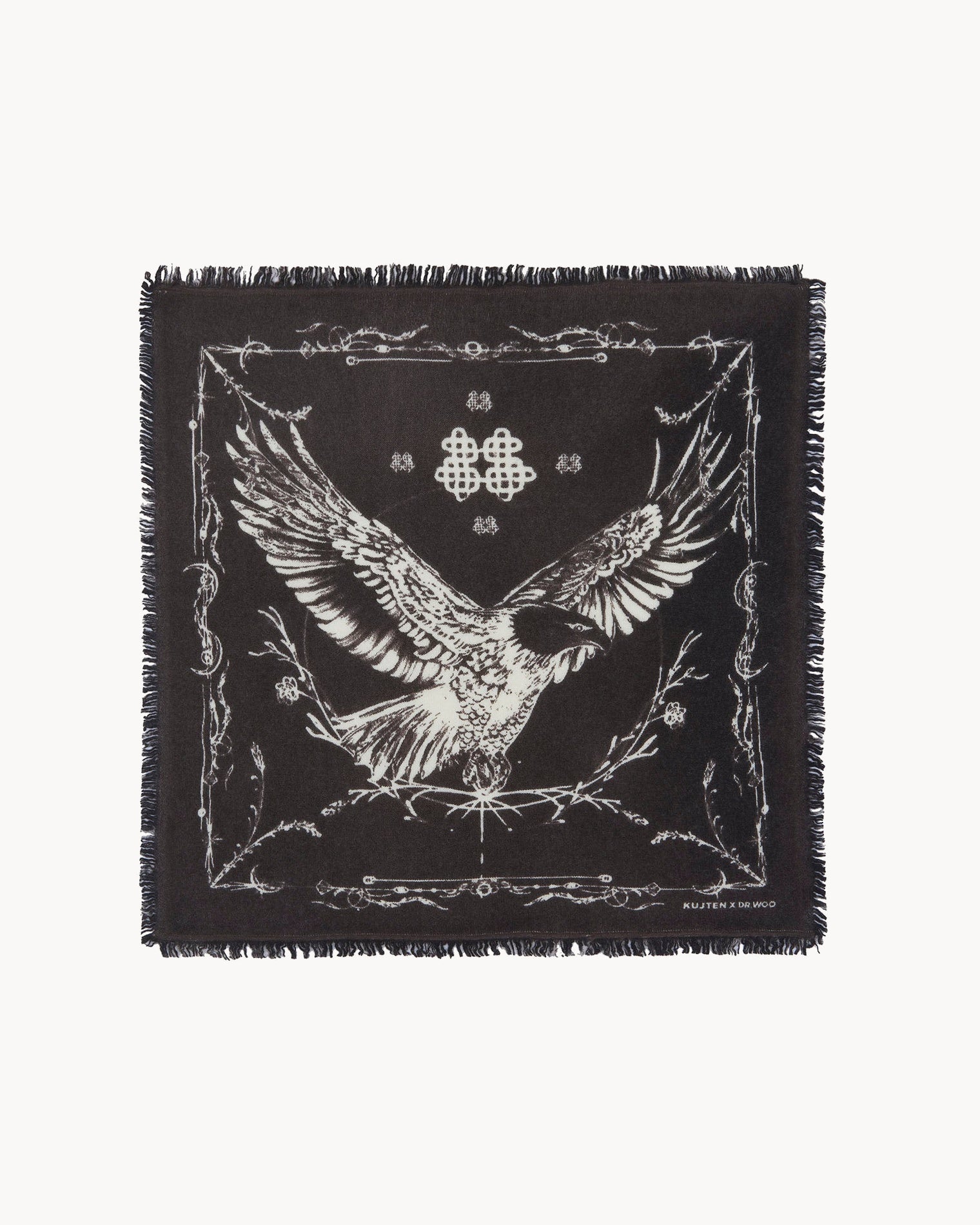 KUJTEN Small Bandana Hilo Brown