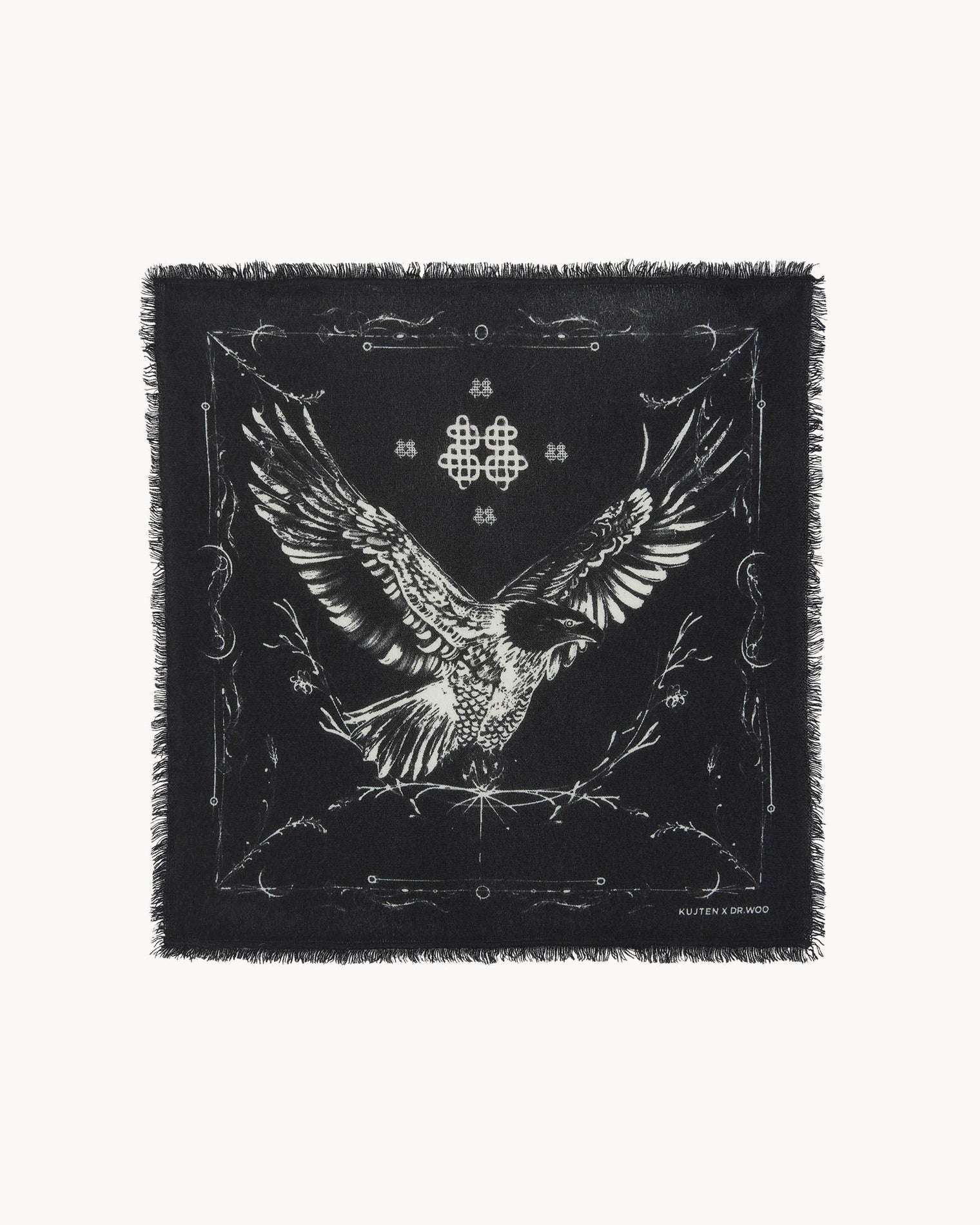 KUJTEN Small Bandana Hilo Black
