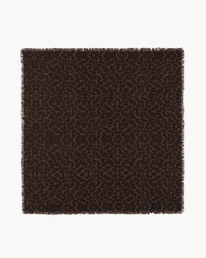 KUJTEN Bandana Hachiko Leopard Brown