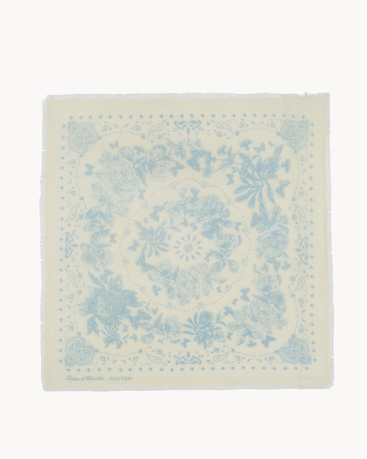 KUJTEN Large Bandana Camille Blue