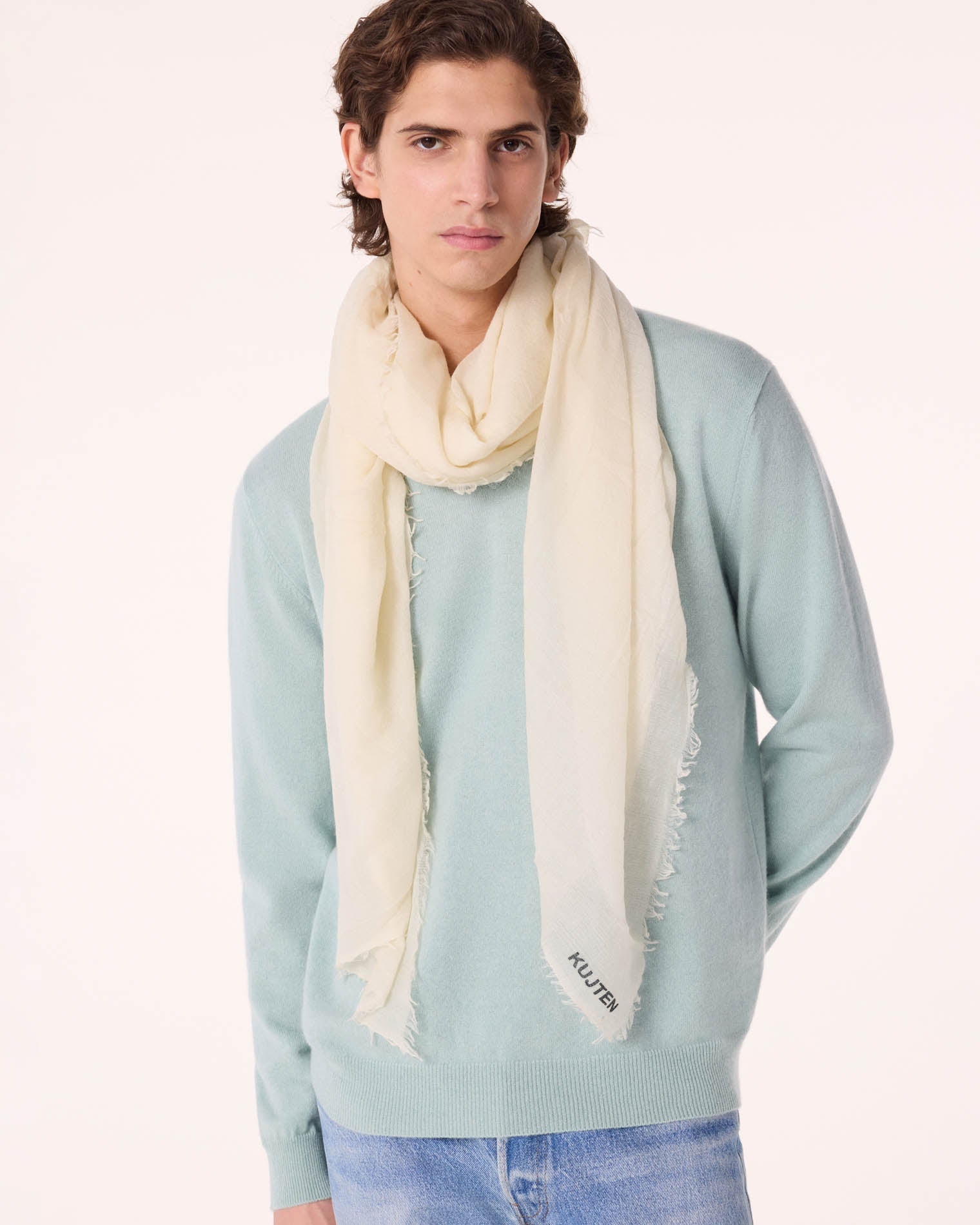 KUJTEN Bandana Effy Uni White