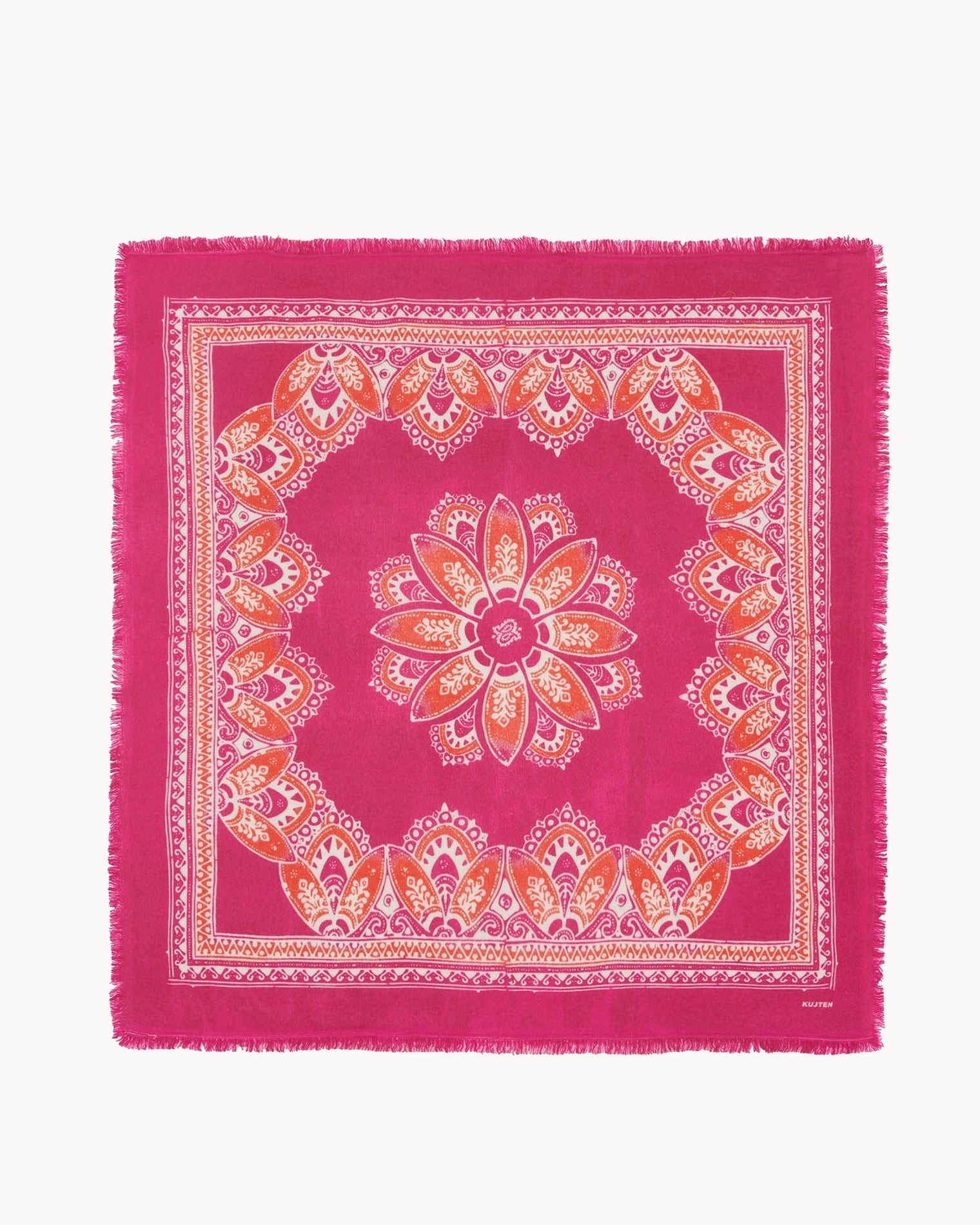 KUJTEN Bandana Hachiko Africa Magenta Pink