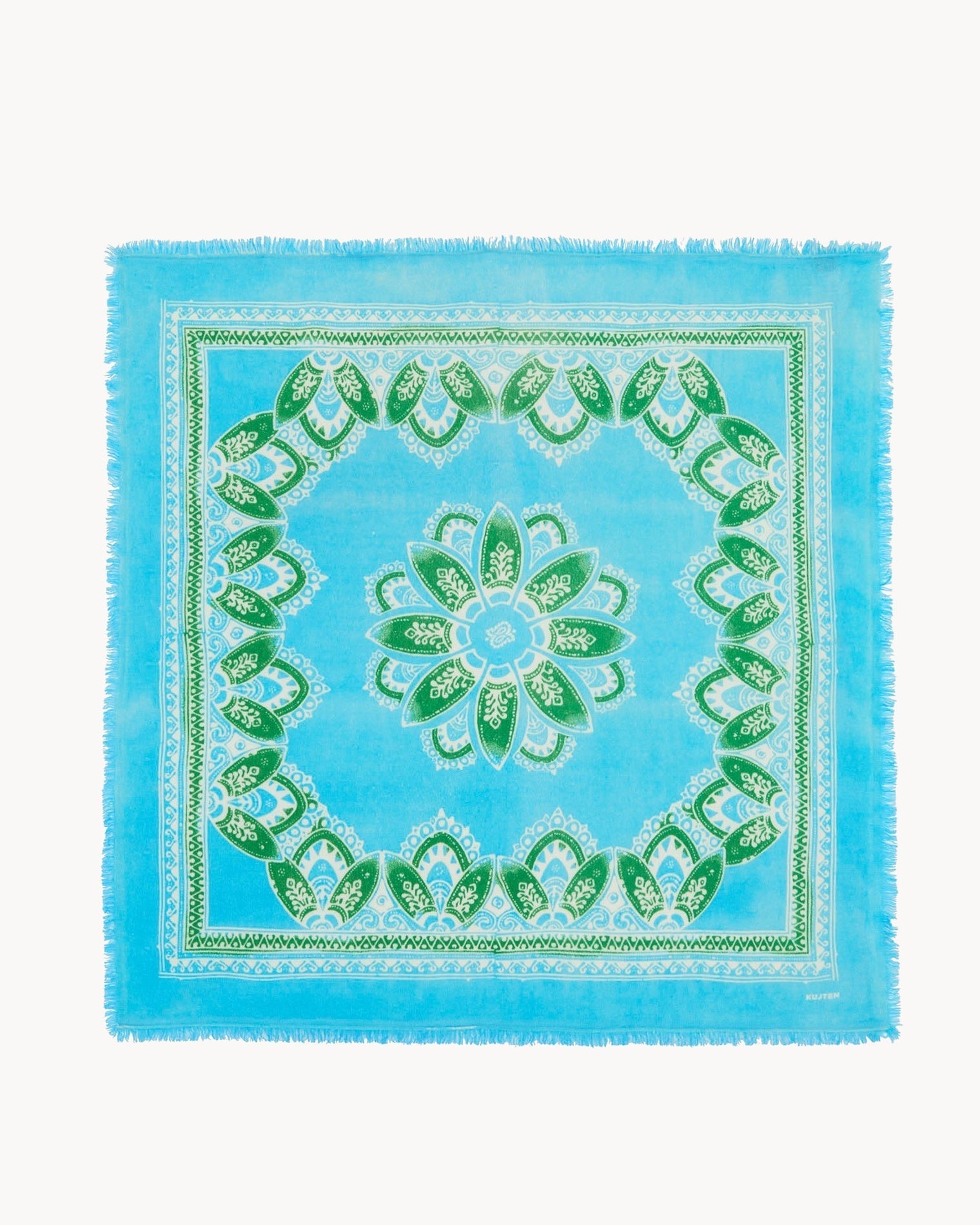 KUJTEN Bandana Hachiko Africa Glacier Blue