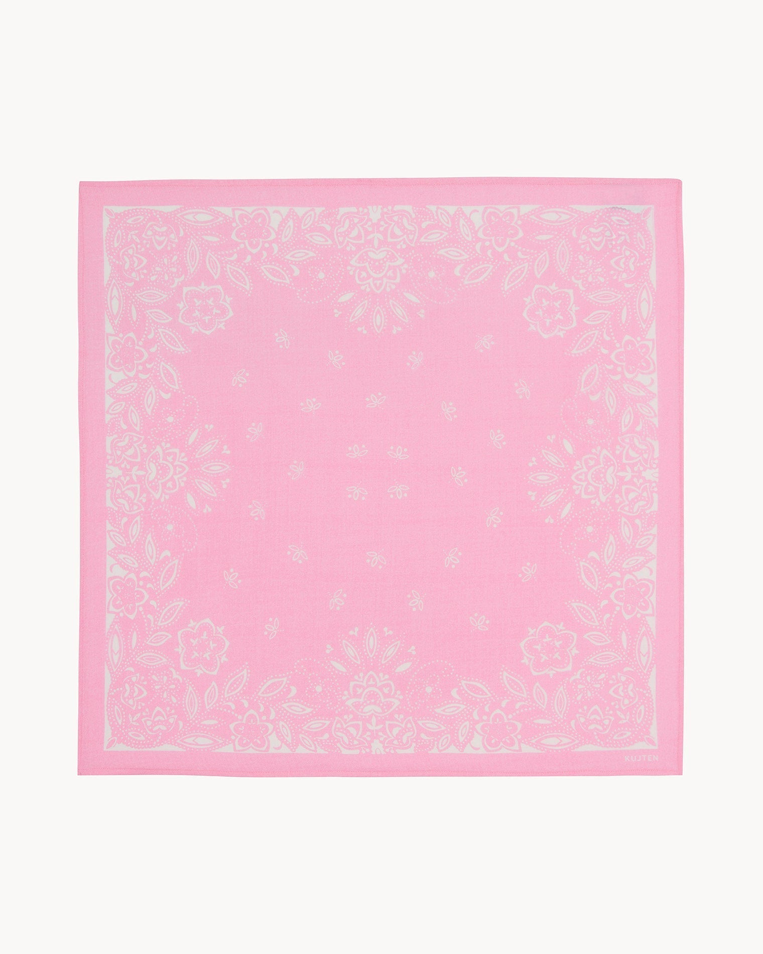 KUJTEN Small Bandana Heli Bubblegum Pink