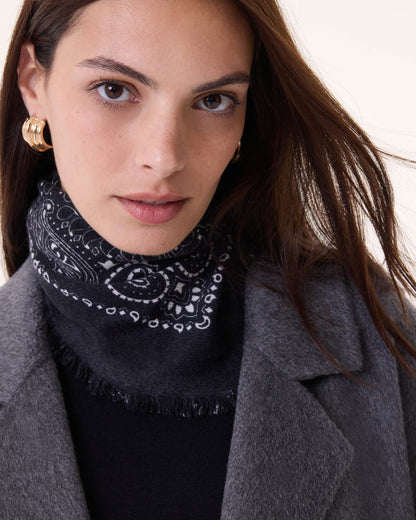 KUJTEN Small Bandana Hachi Black